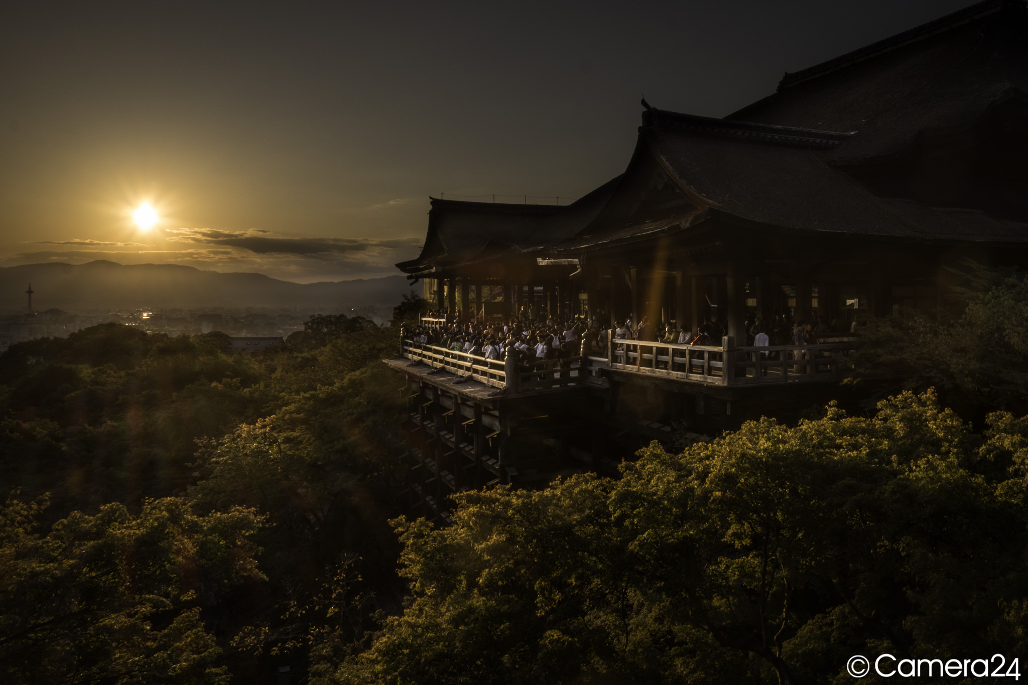 Kyoto sunset