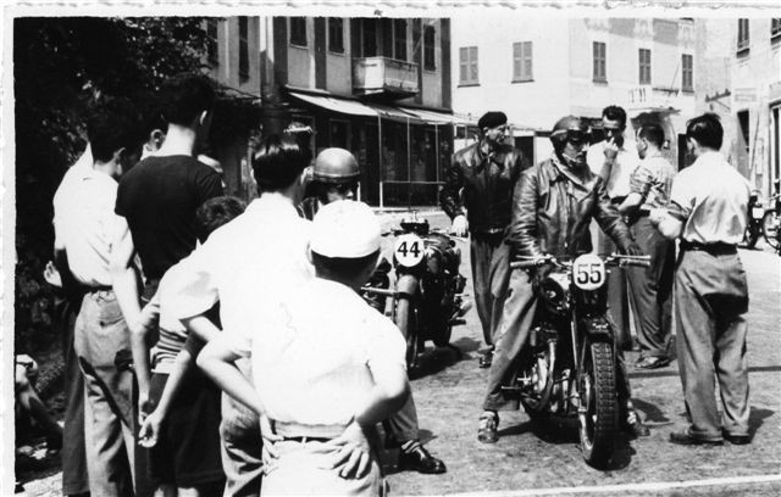 gara motociclistica Pontedecimo-Giovi anni '50