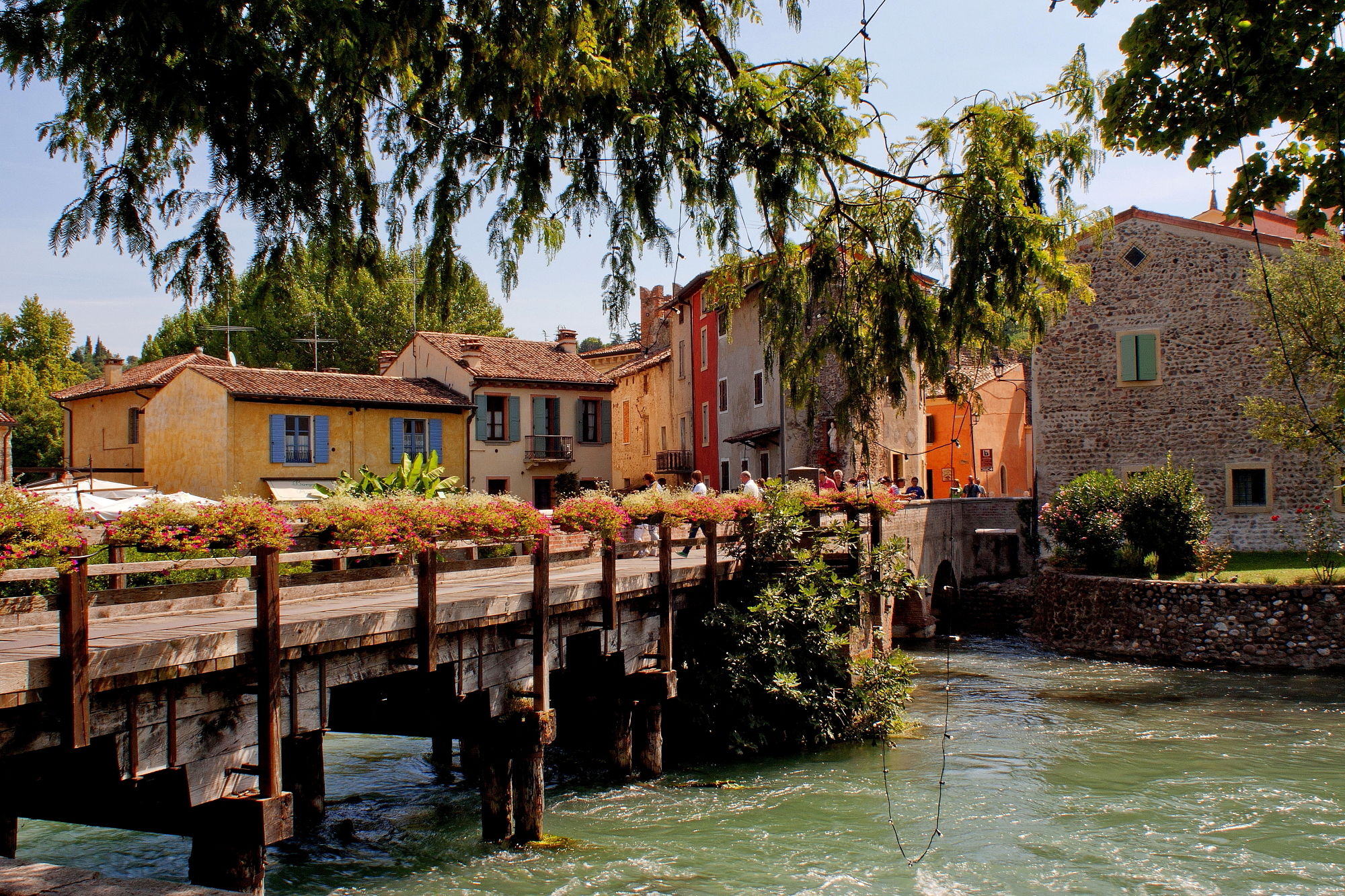 Valeggio on Mincio.Borghetto