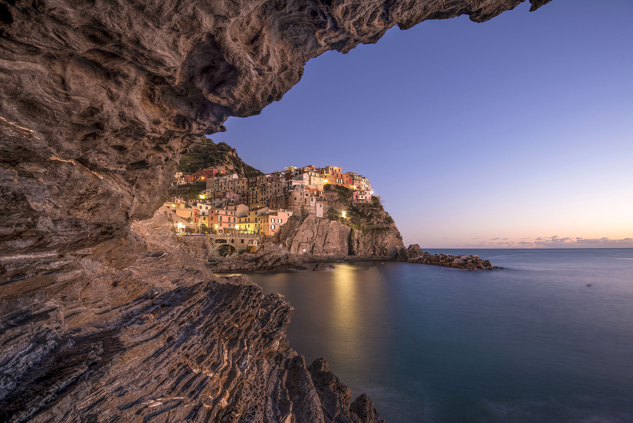 Sunset at Manarola