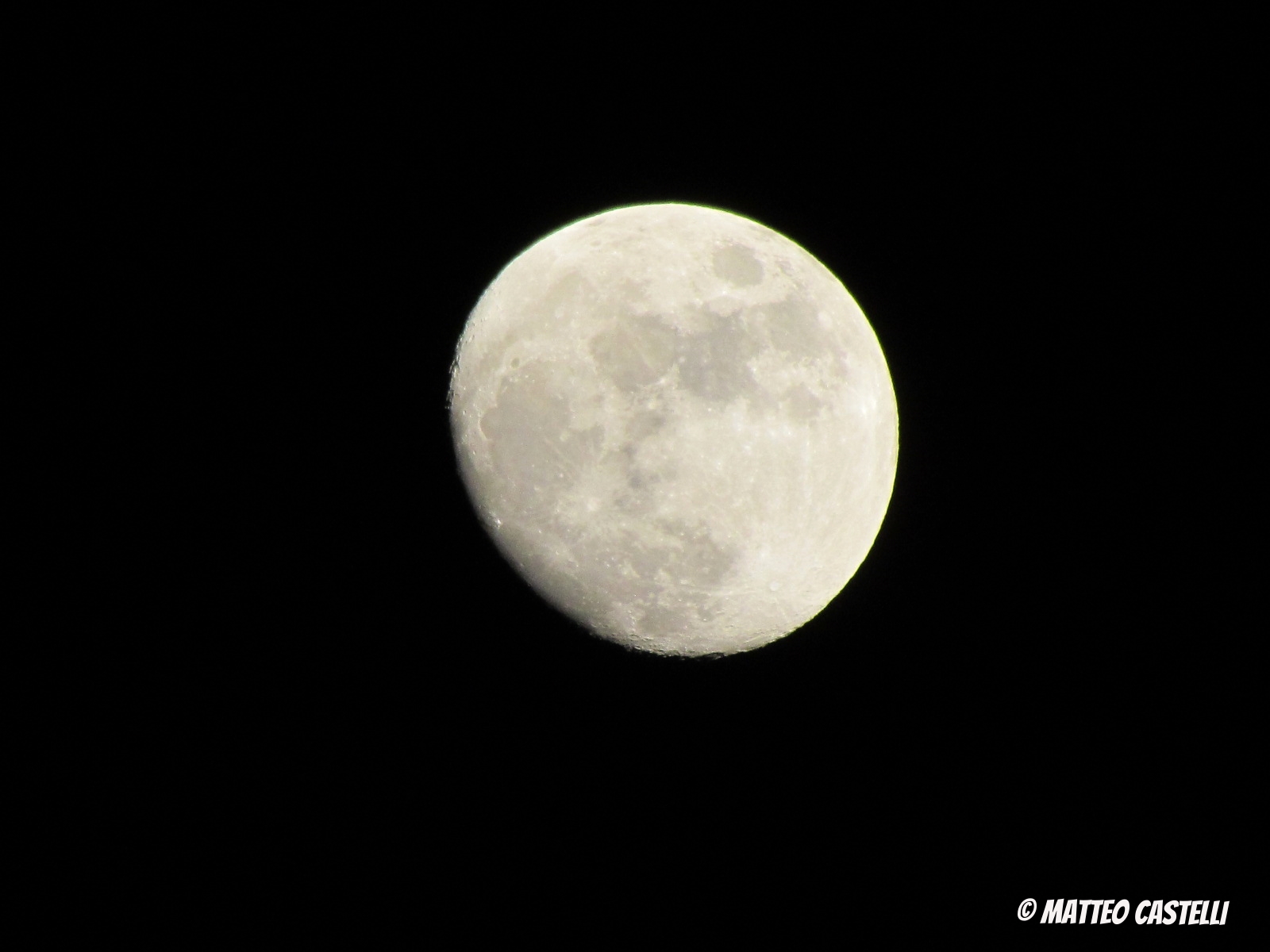 Luna al 80%mese di gennaio