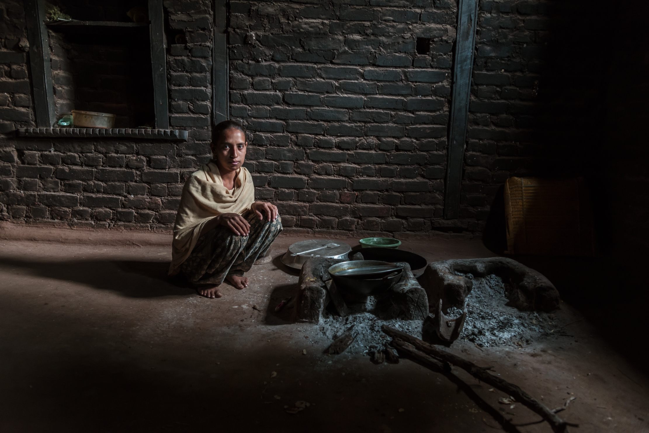 Gujarat 2015 - In una casa di contadini