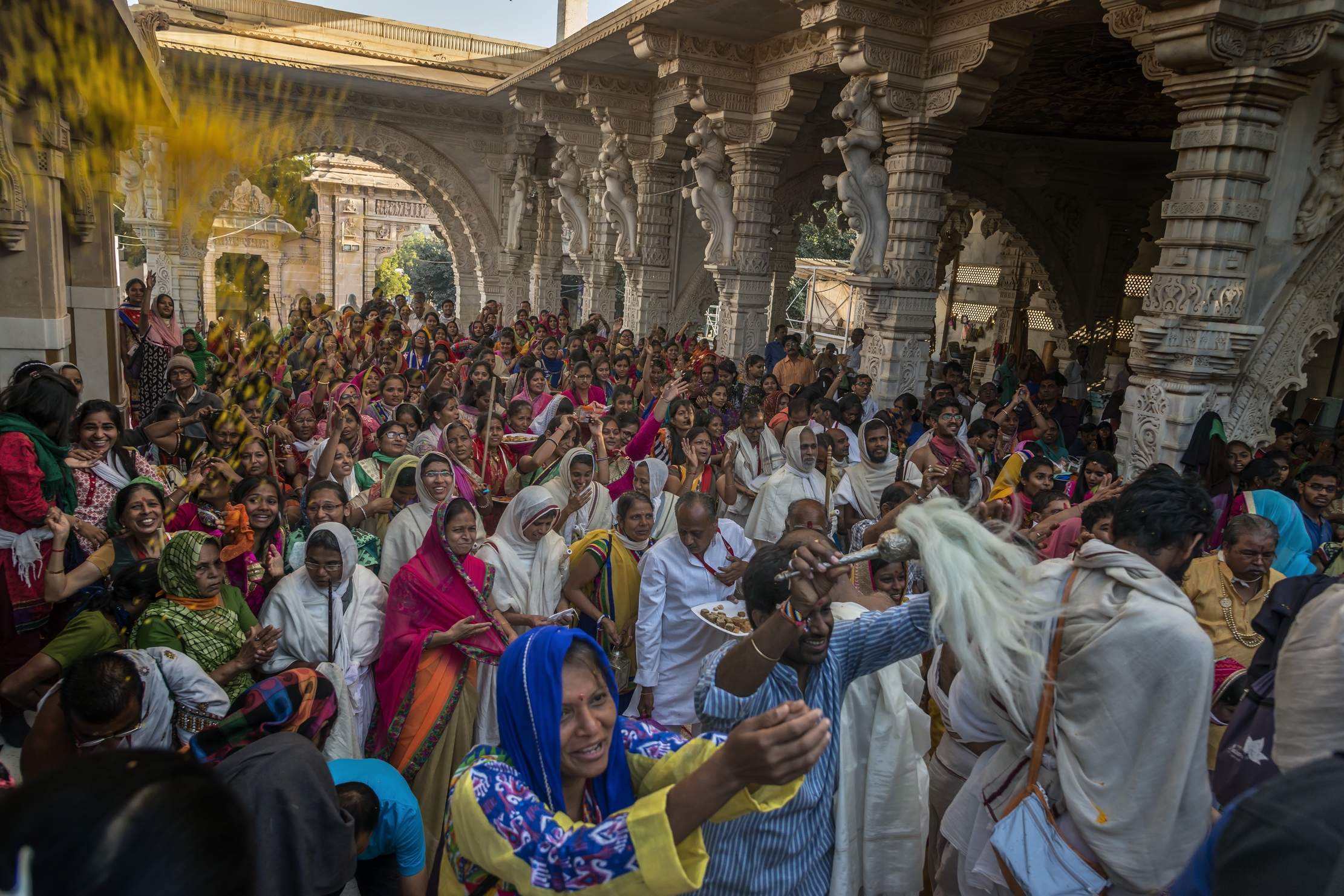 Gujarat 2015 - Festa cerimoniale Indù
