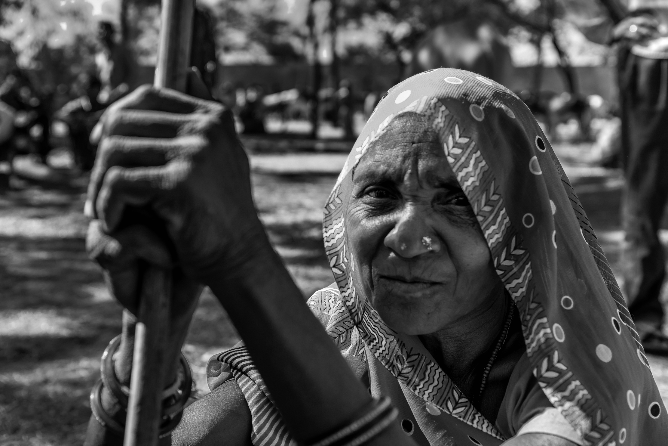 Gujarat 2015 -In un mercato B&W