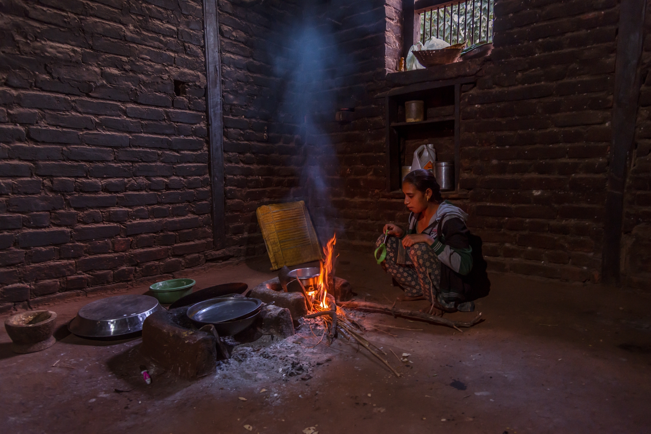 Gujarat 2015 -In una casa contadina