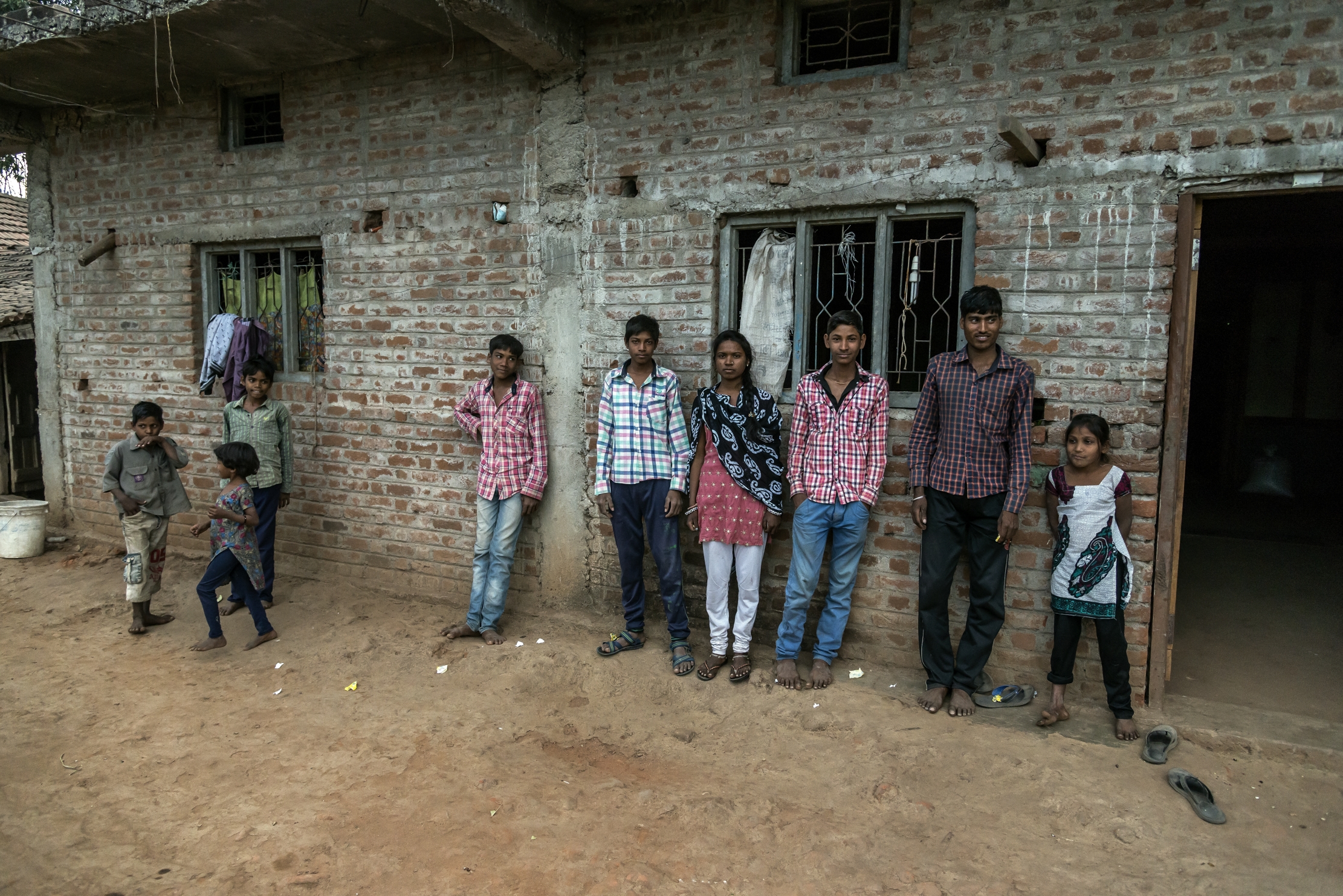 Gujarat 2015 - Ragazzi di campagna