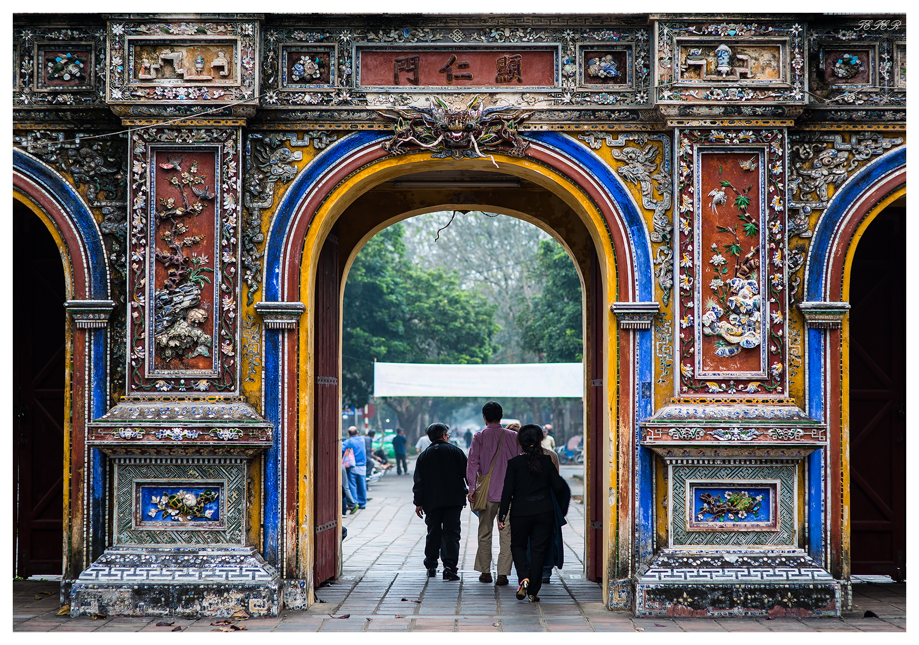 Hue city gate