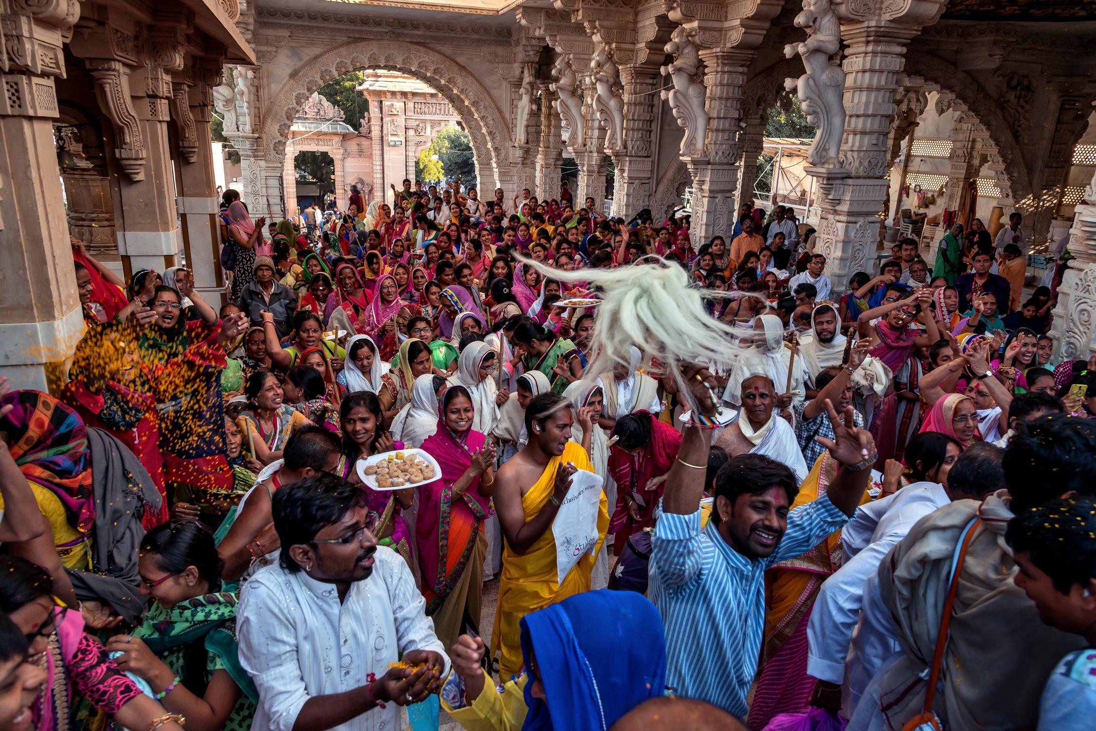 Gujarat 2015 - Festa cerimoniale Indù
