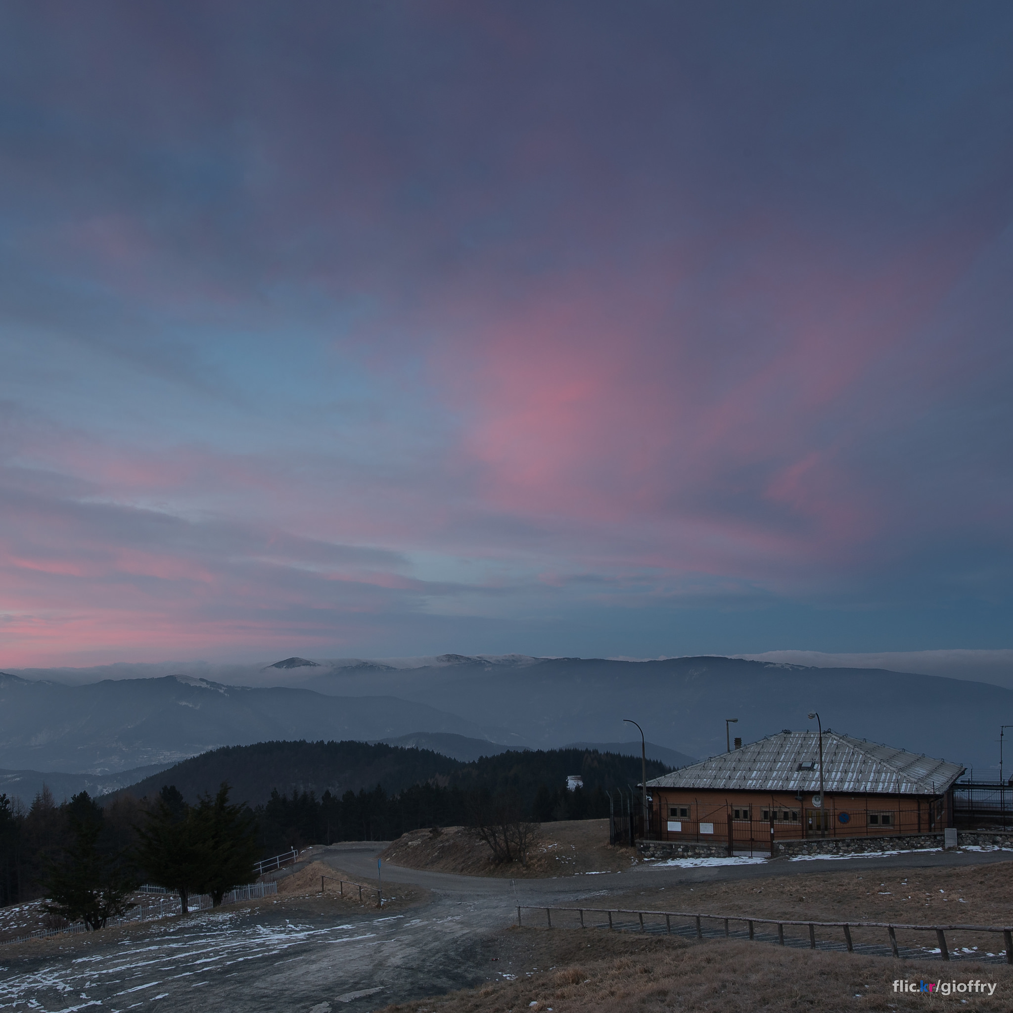 Blue Hour summit of Penice