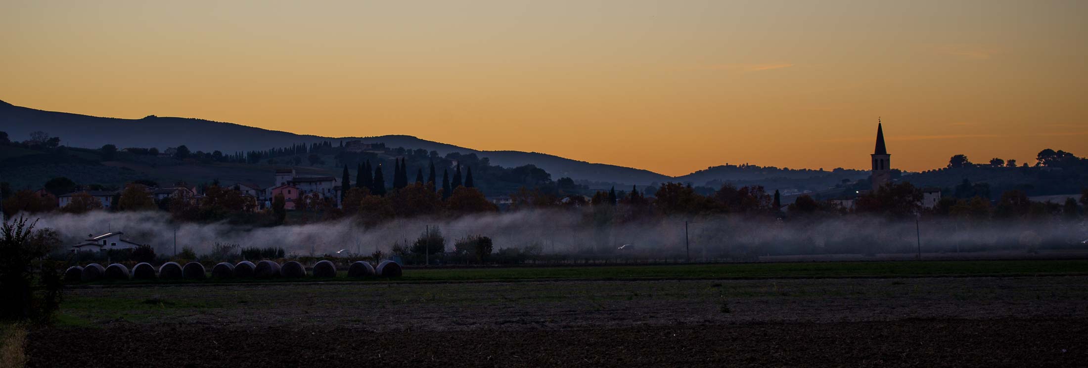 san brizio fumo al tramonto