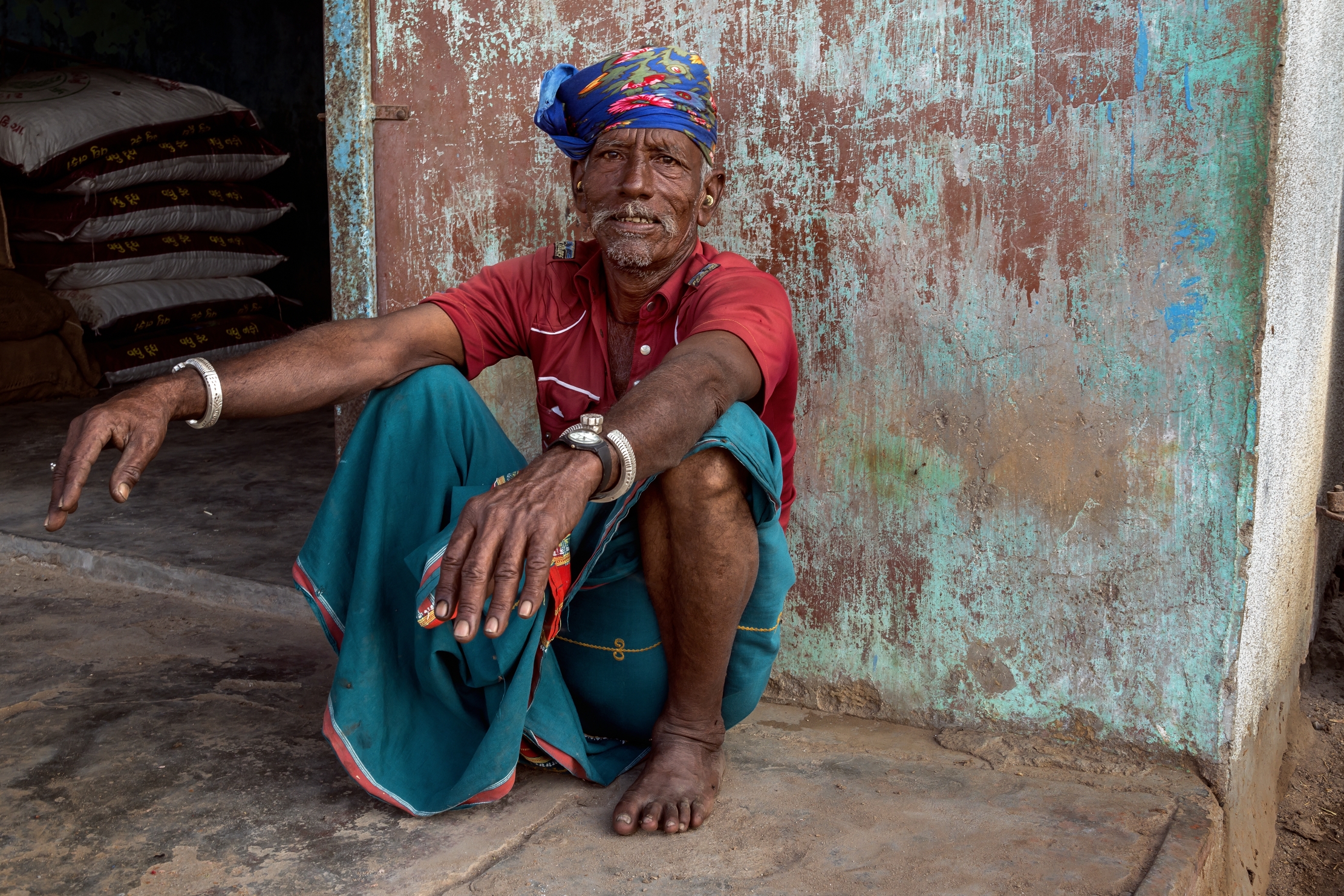 Gujarat 2015 - In un villaggio