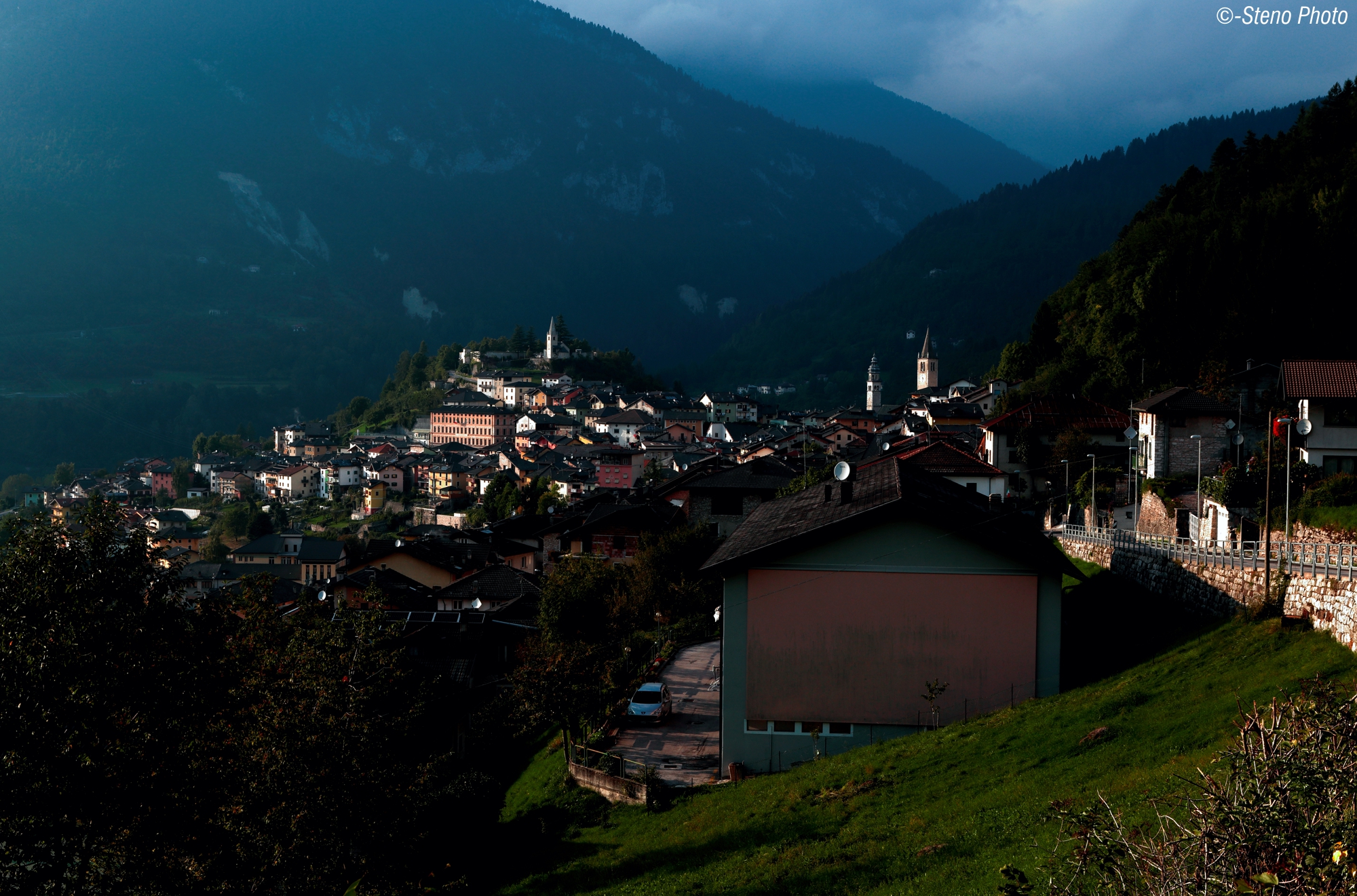 Entrance from the south