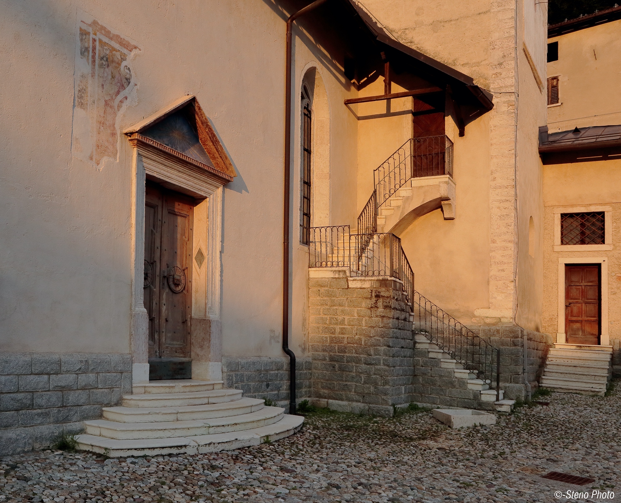 St. George at sunset