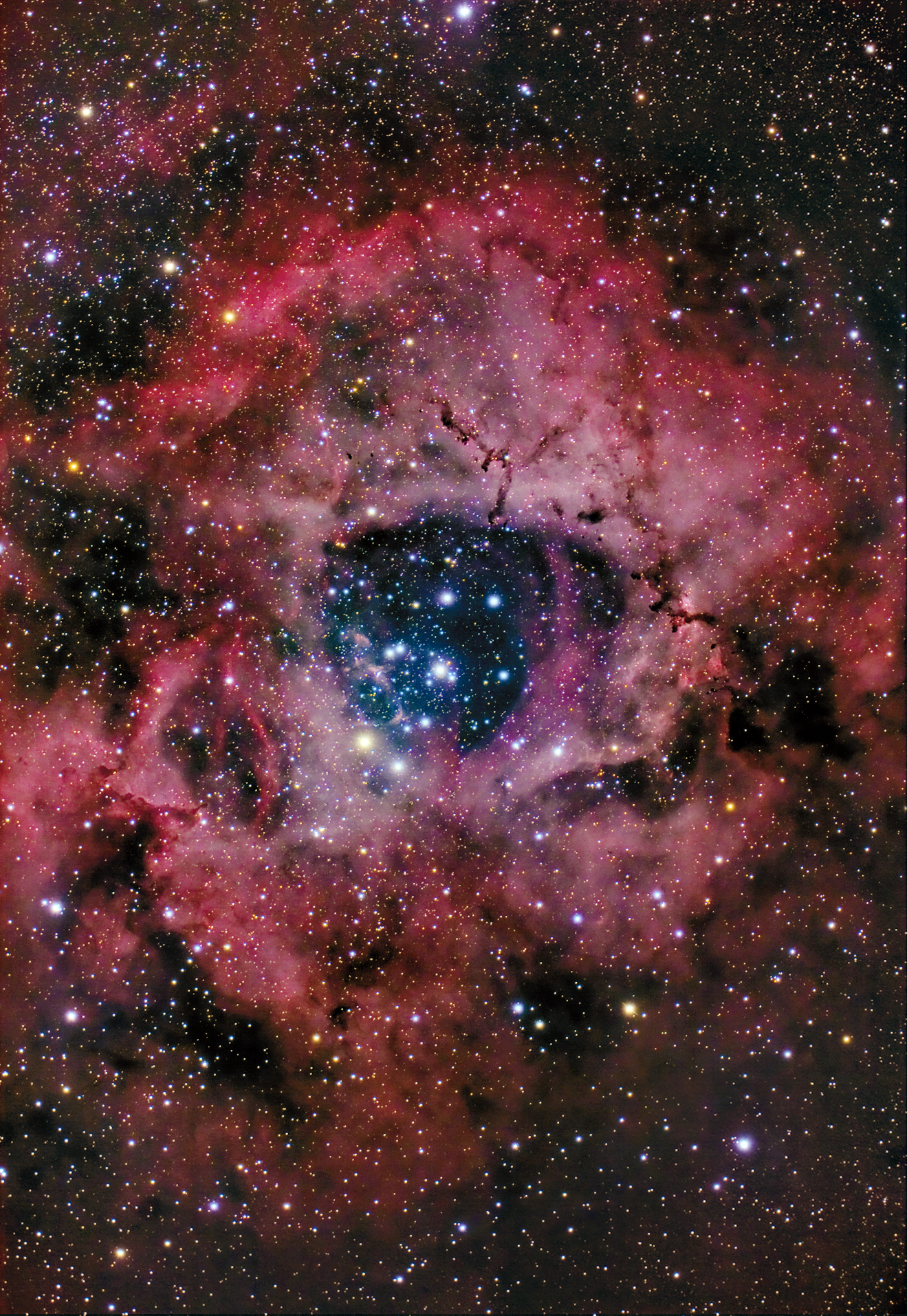 Rosette Nebula with Takahashi TOA 130