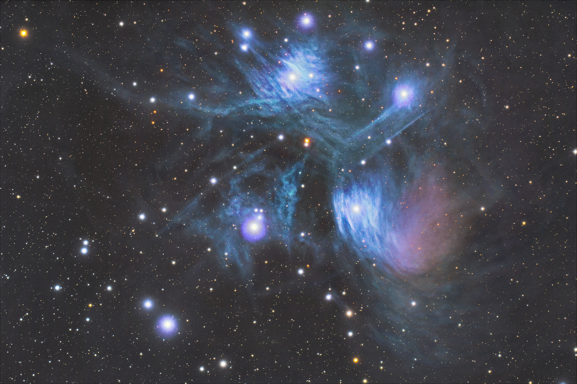 The Pleiades from Colle Nivolet