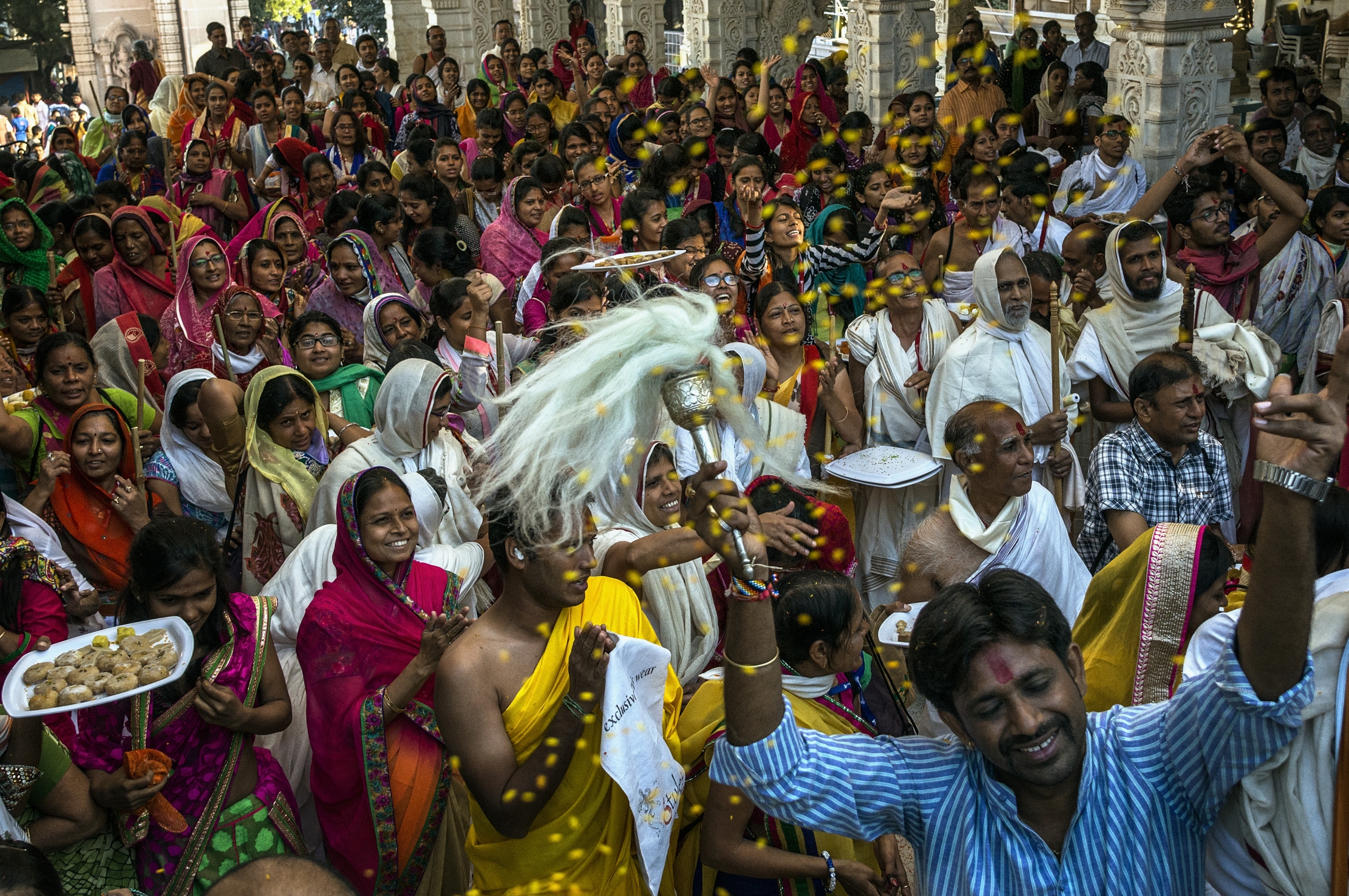 Gujarat 2015 - Festa cerimoniale Indù