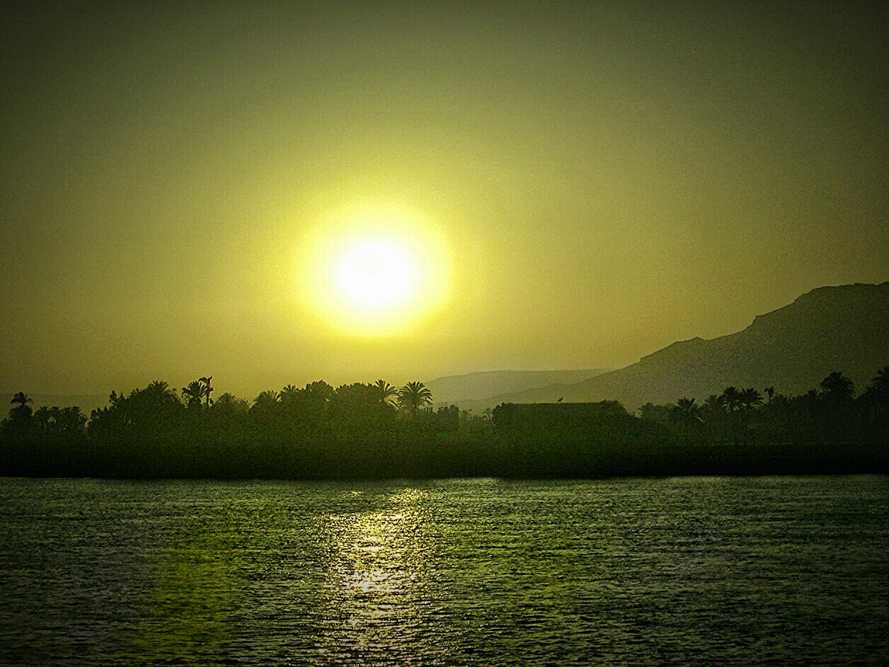 Sunset on the Nile