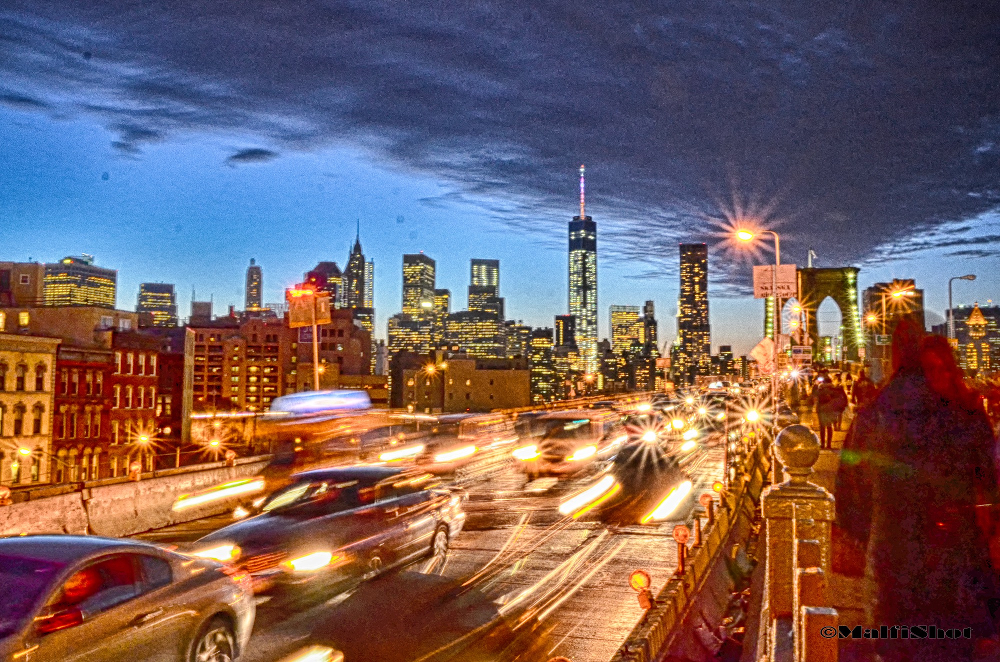 The most photographed bridge in the world (Brooklyn Bridge)