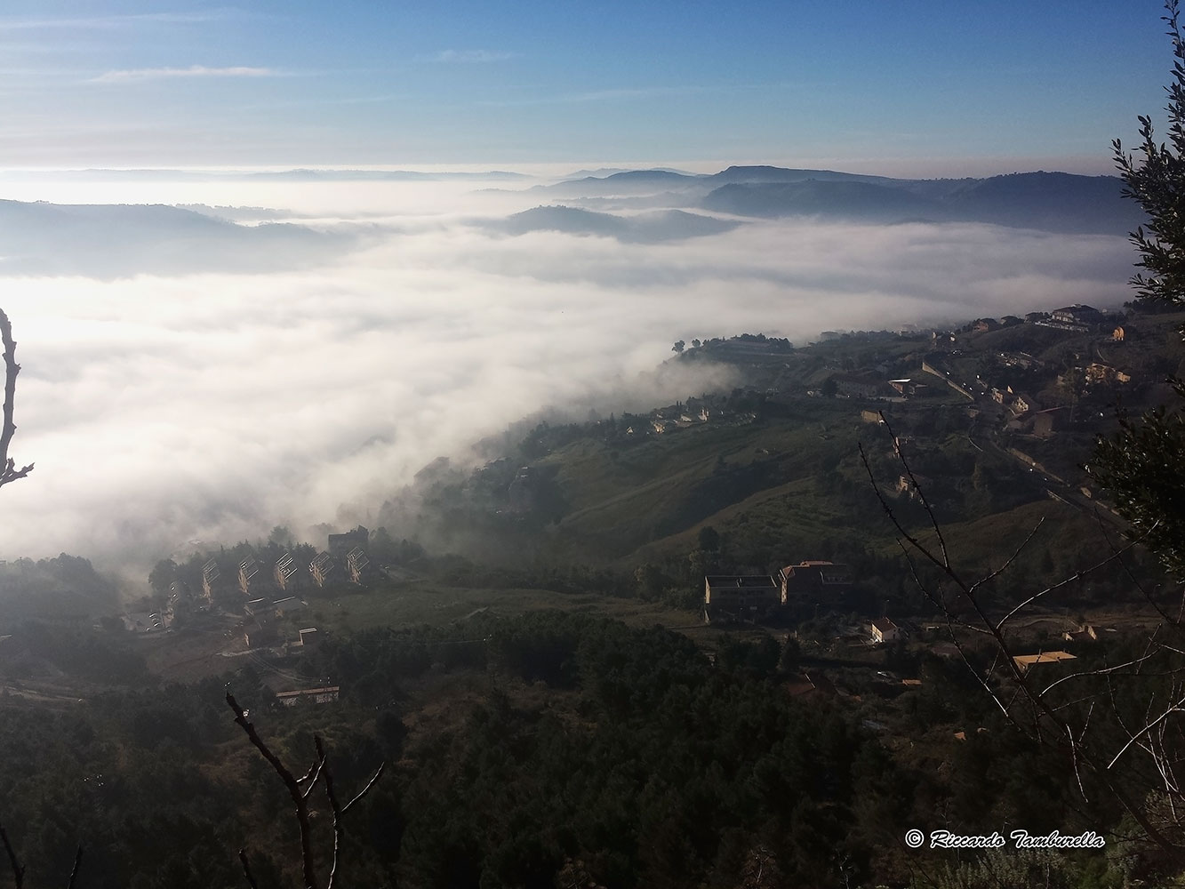 The center of Sicily