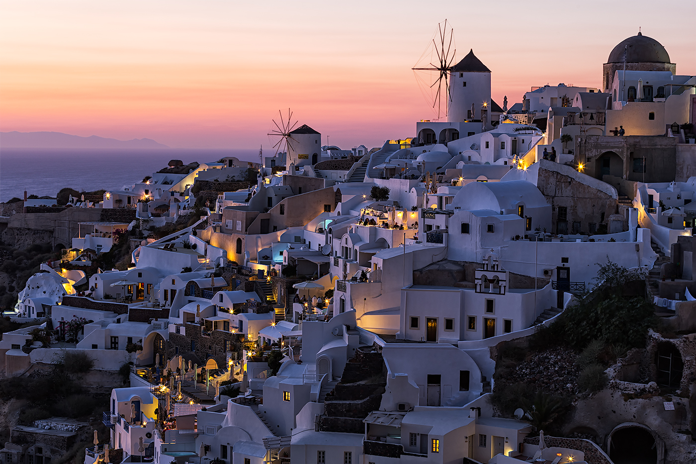 Oia sunset