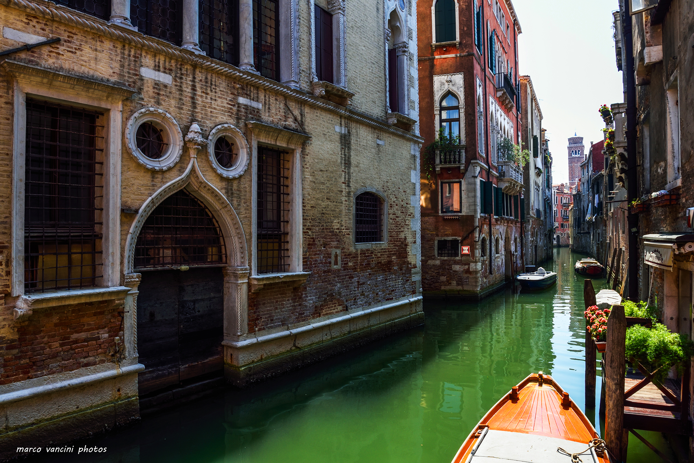 The canals of Venice