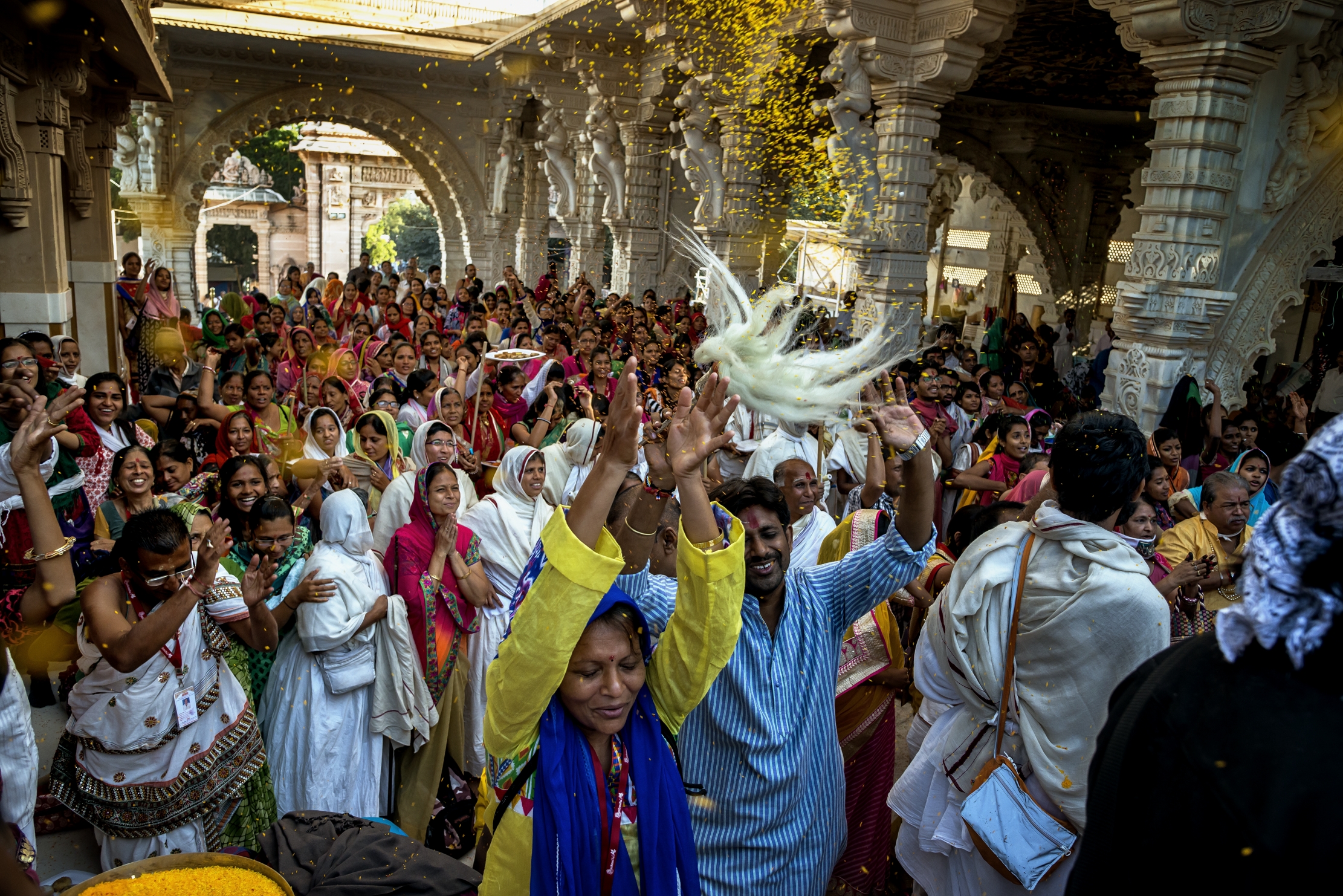 Gujarat 2015 - Festa cerimoniale Indù