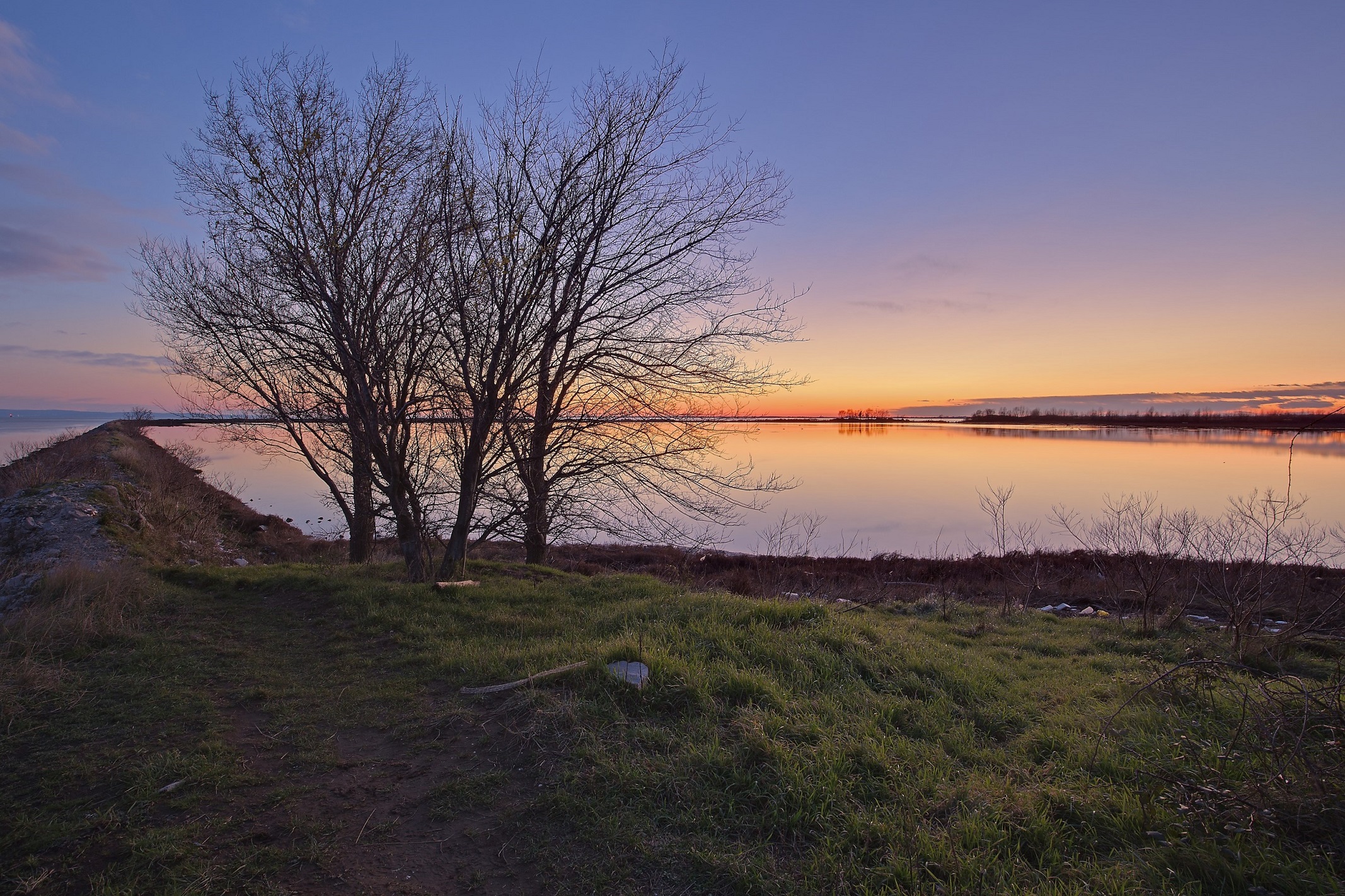laguna nei pressi della foce del Timavo