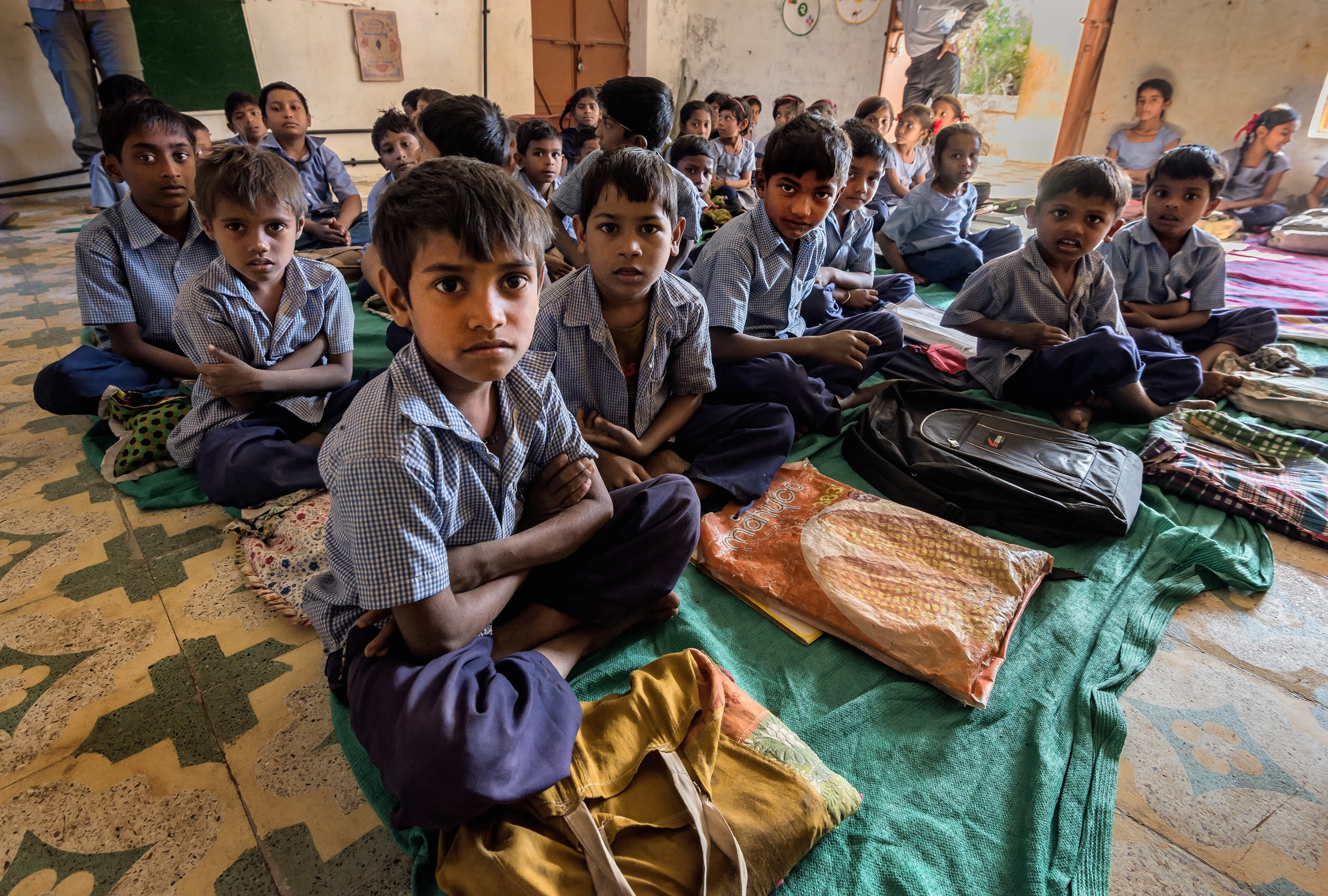 Gujarat 2015 - In una scuola rurale