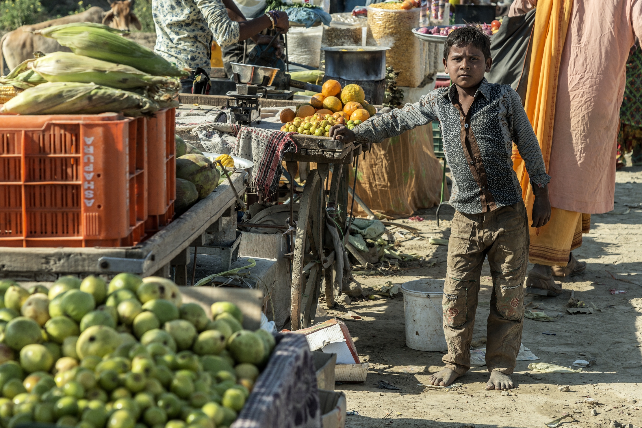 Gujarat 2015 - In un mercatino