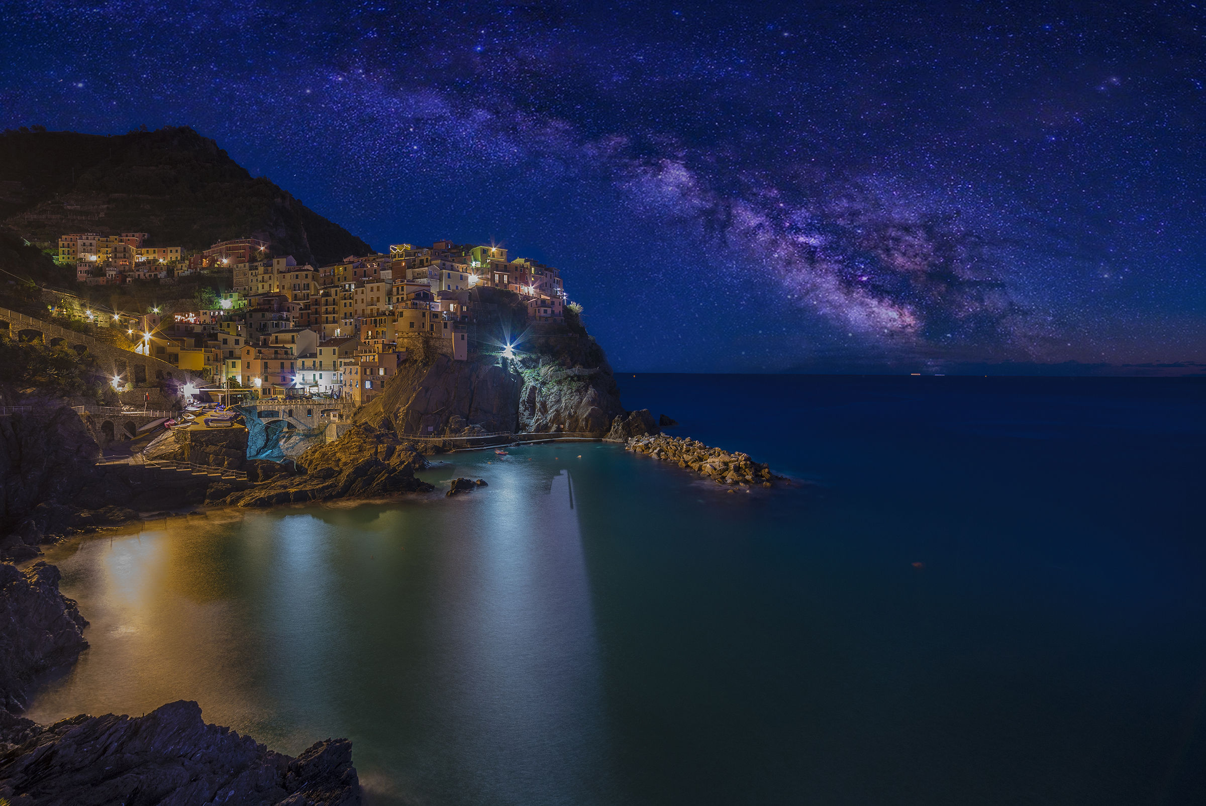 Manarola By Night