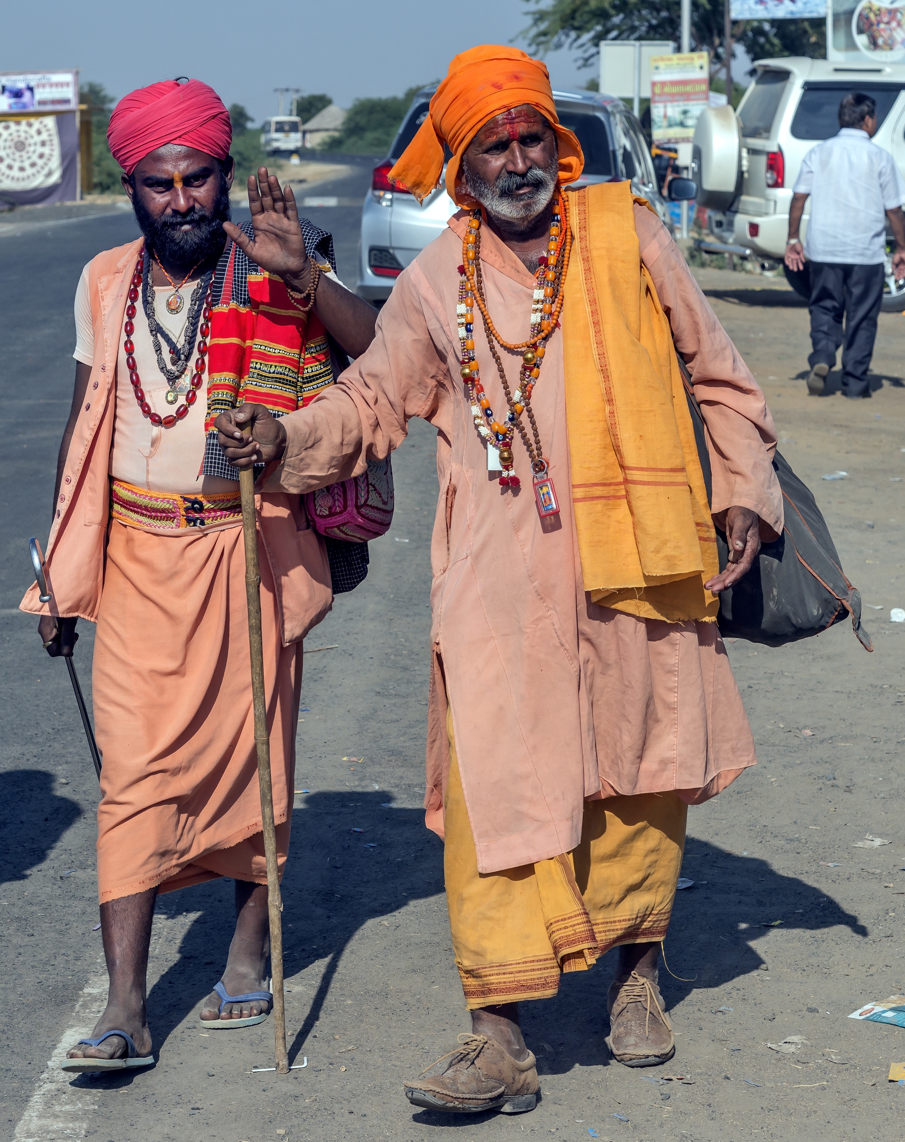 Gujarat 2015 - Finti Santoni (mendicanti)