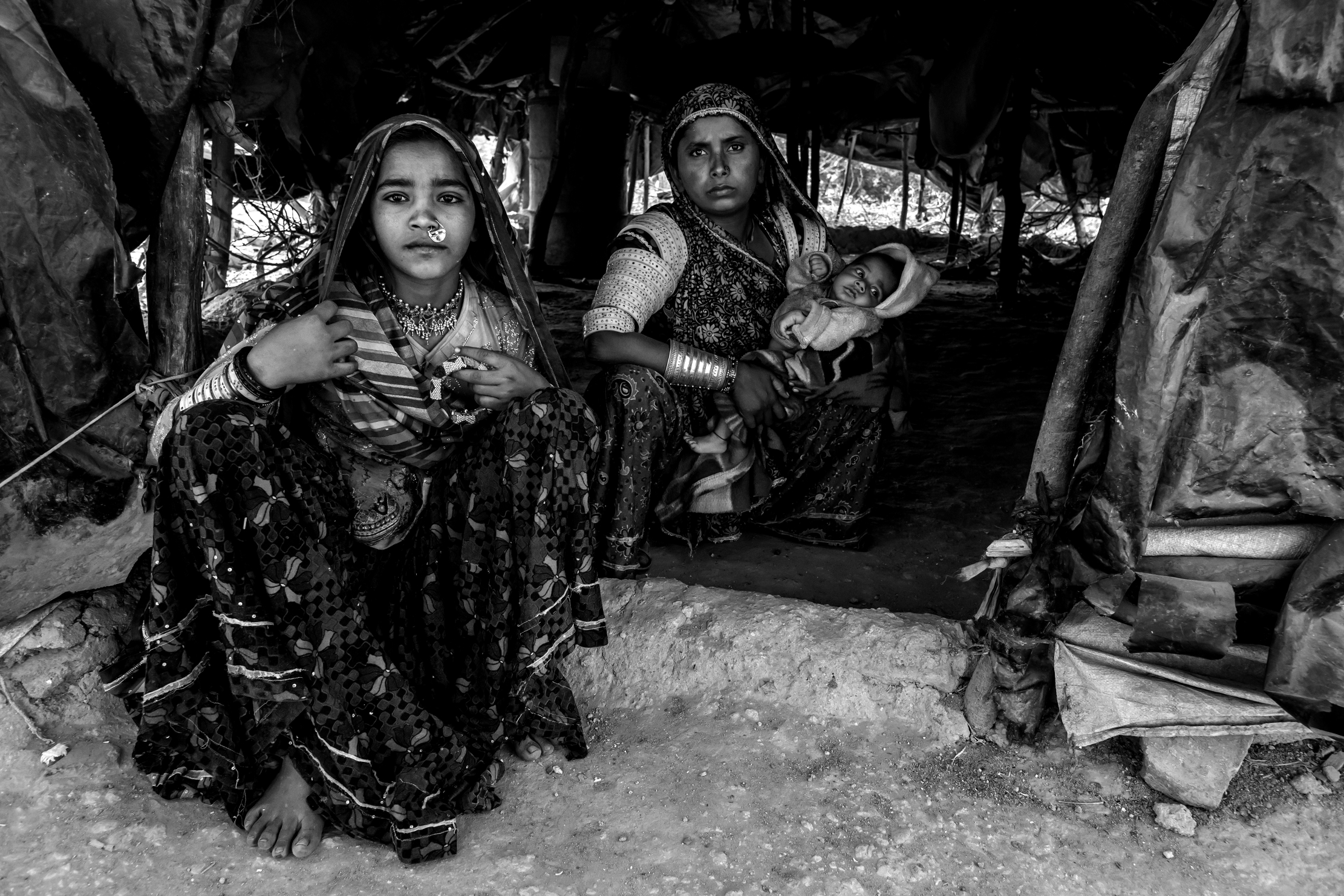 Gujarat 2015 - Nomadi B&W