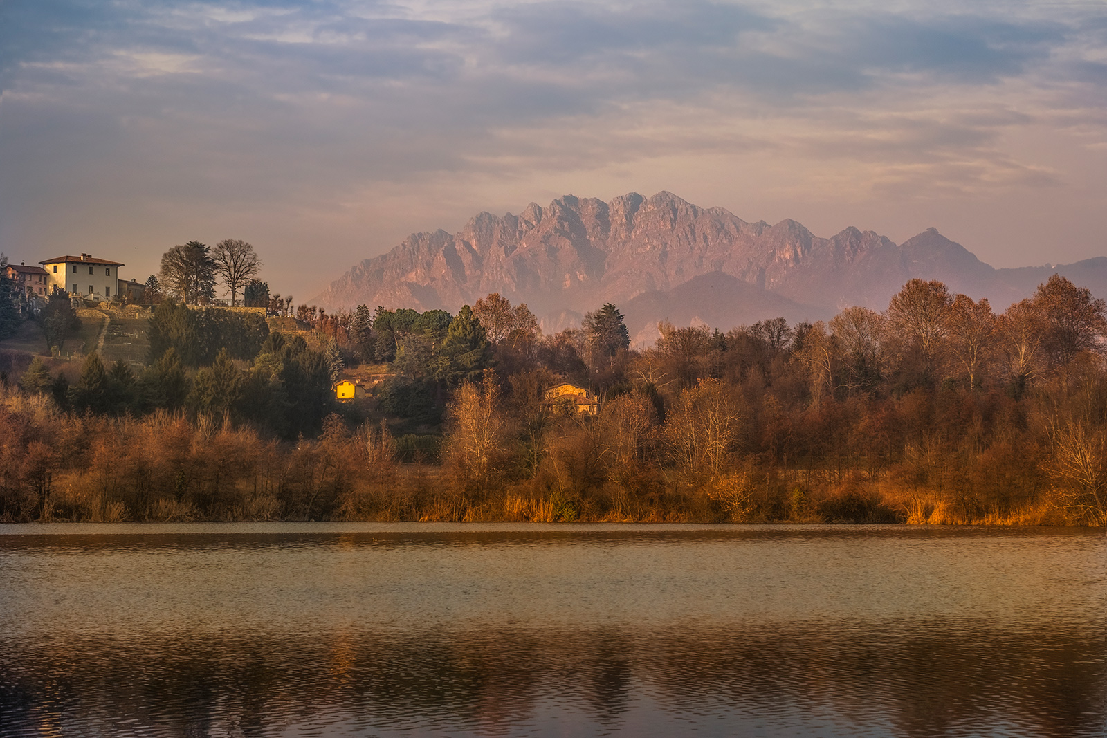 Resegone from Sartirana