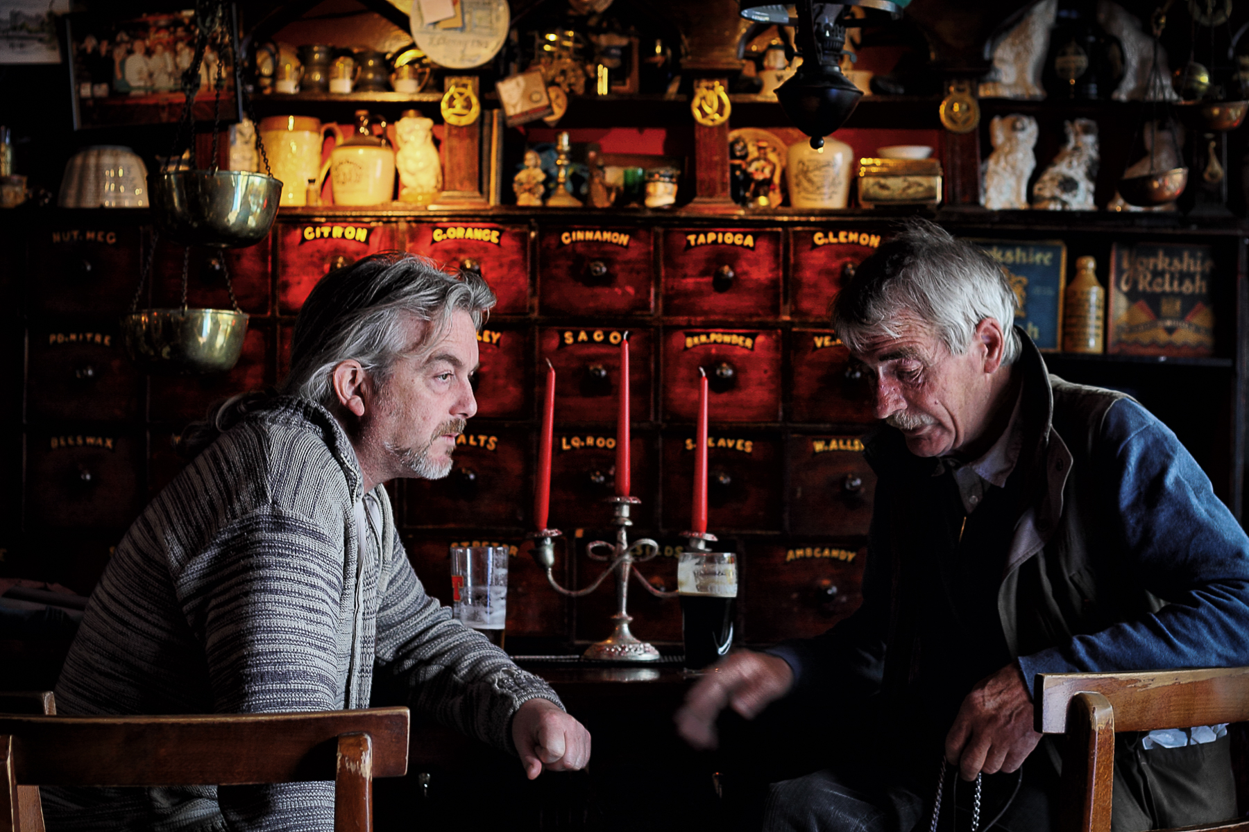 Patrons in a pub in Kilkenny
