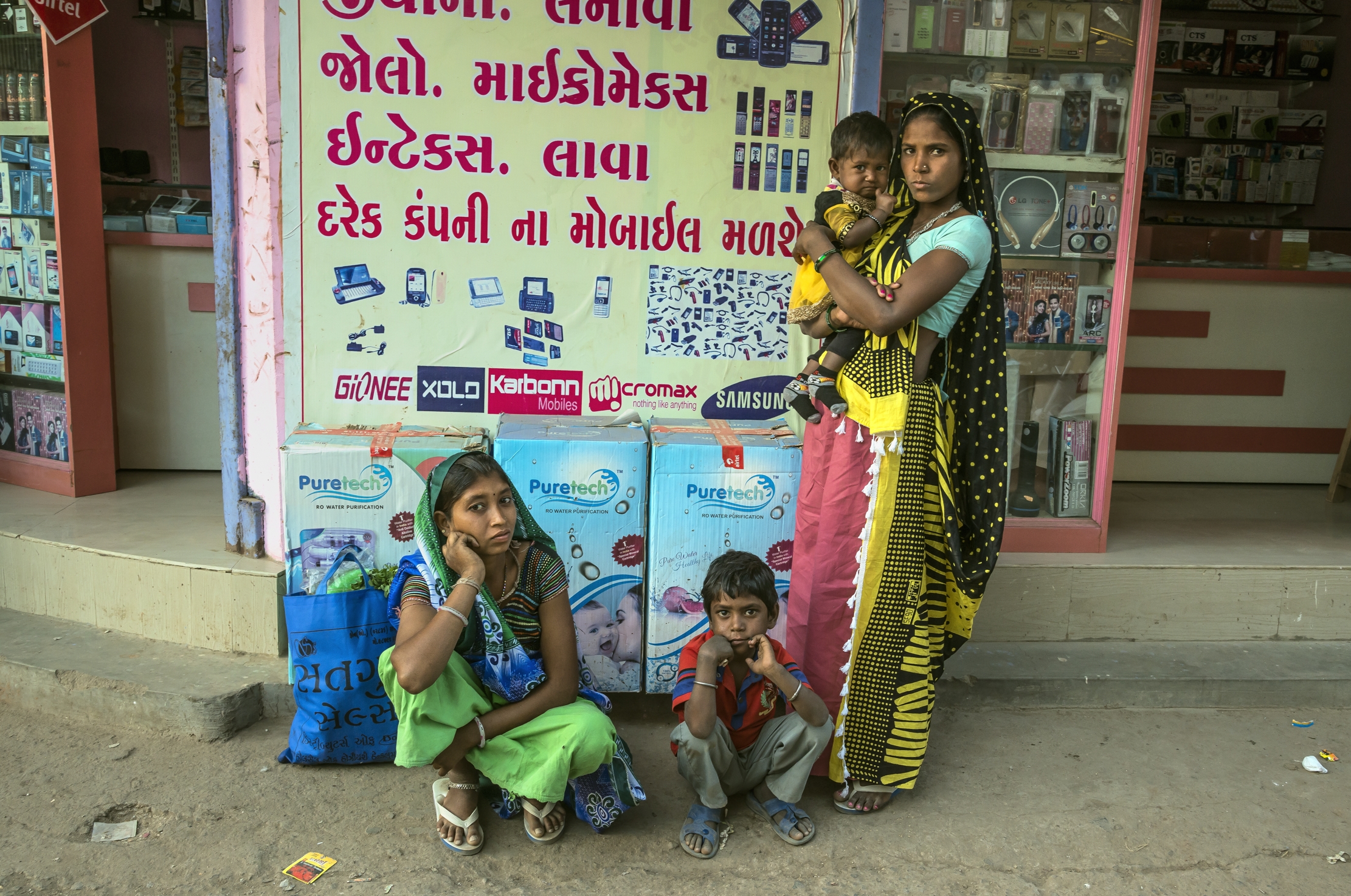 Gujarat 2015 - Nei pressi di un mercato