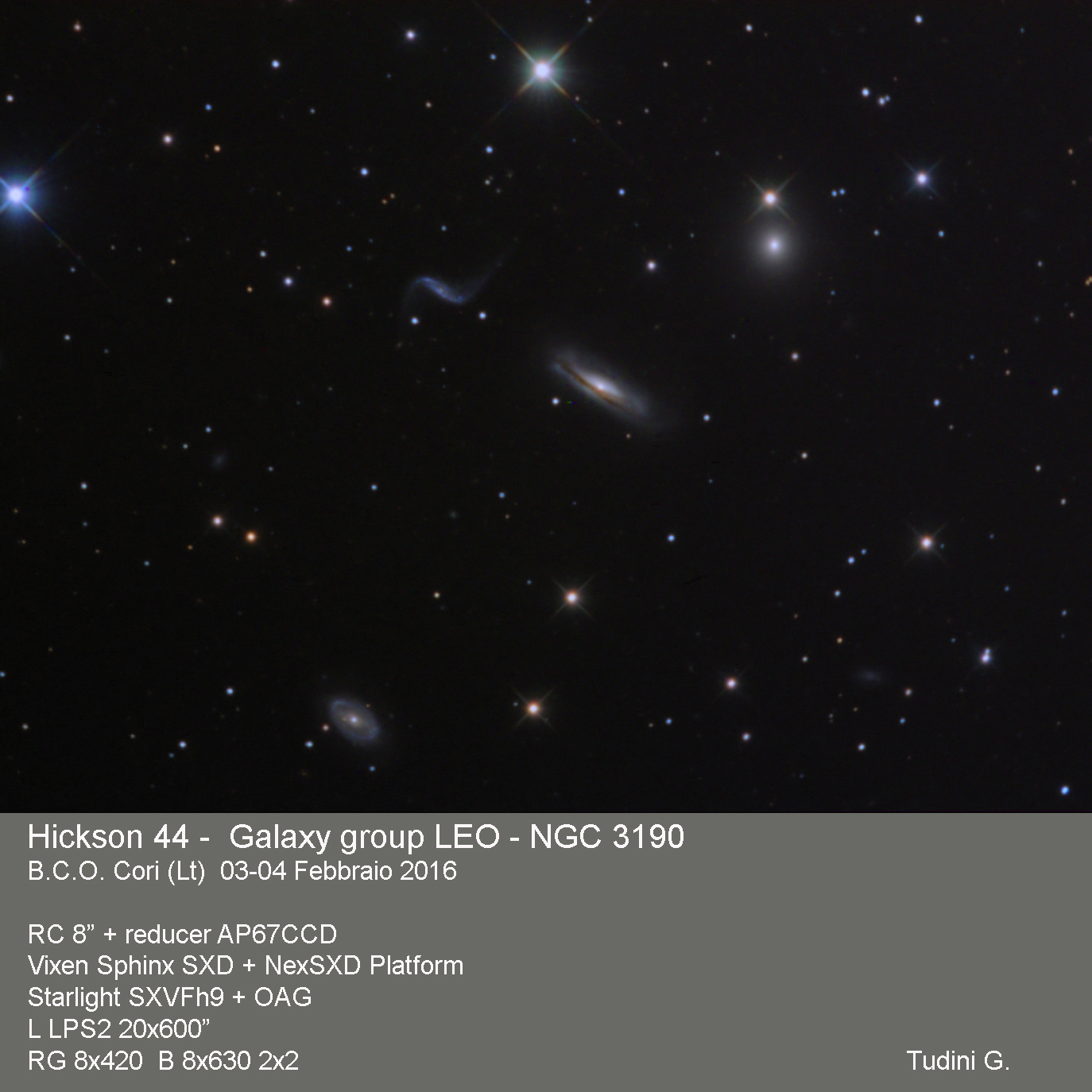 Hickson44 - NGC 3190