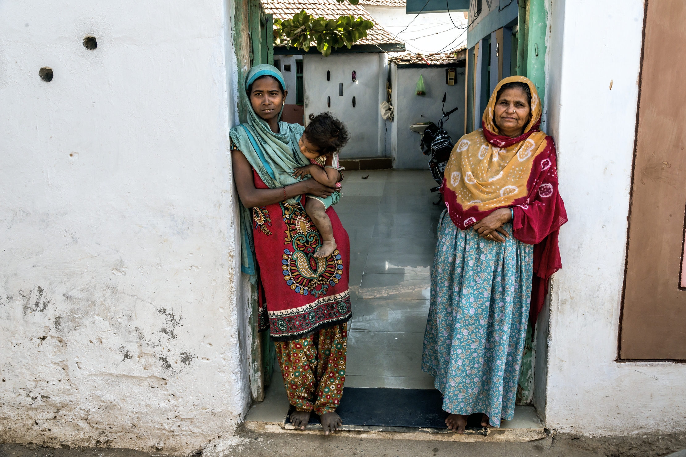 Gujarat 2015 - In un villaggio