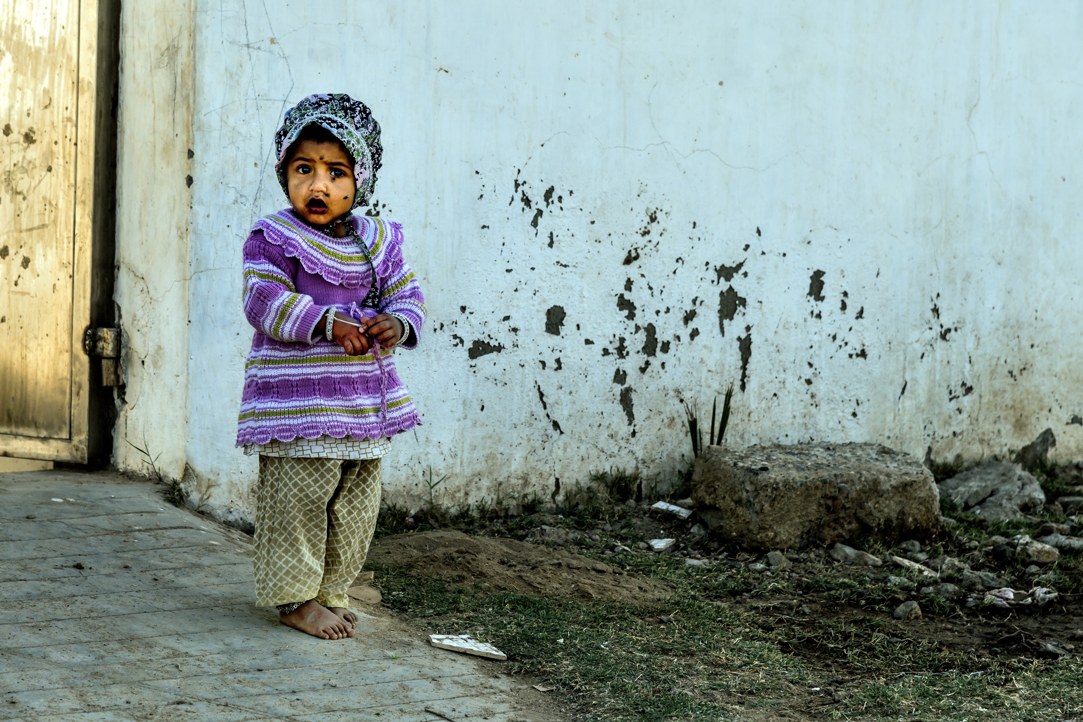 Gujarat 2015 - In un villaggio