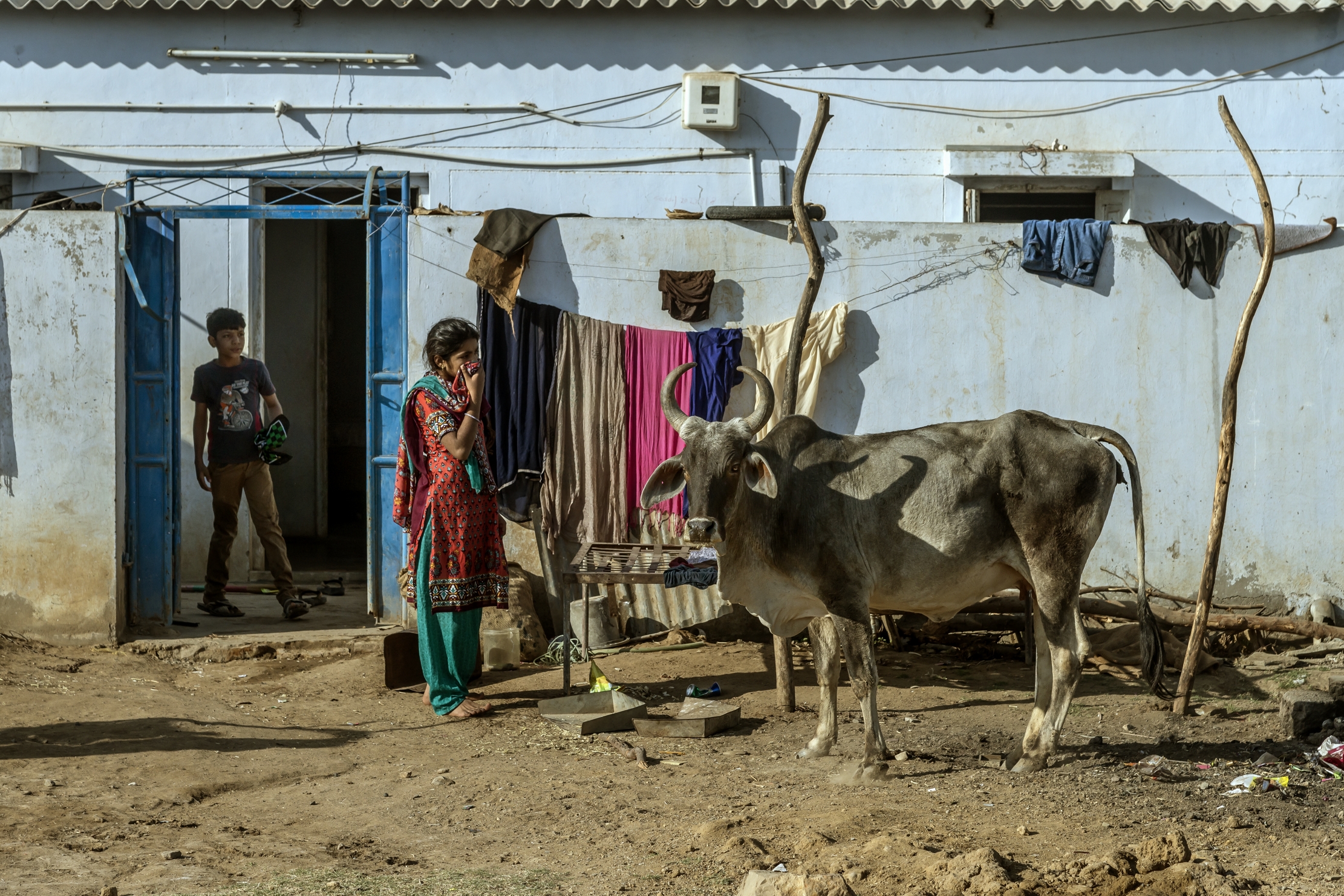 Gujarat 2015 - In un villaggio