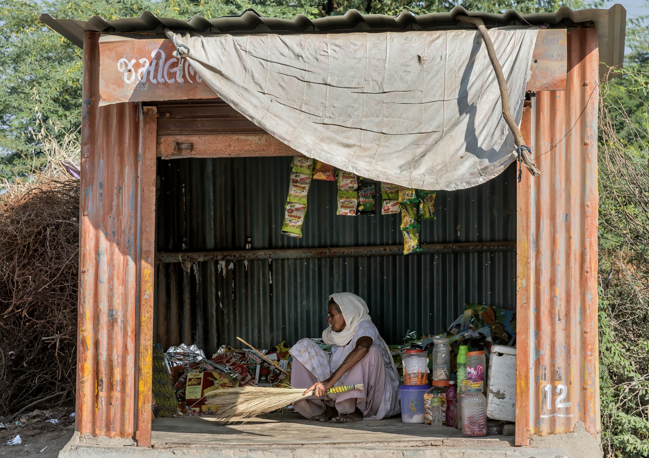 Gujarat 2015 - In un villaggio