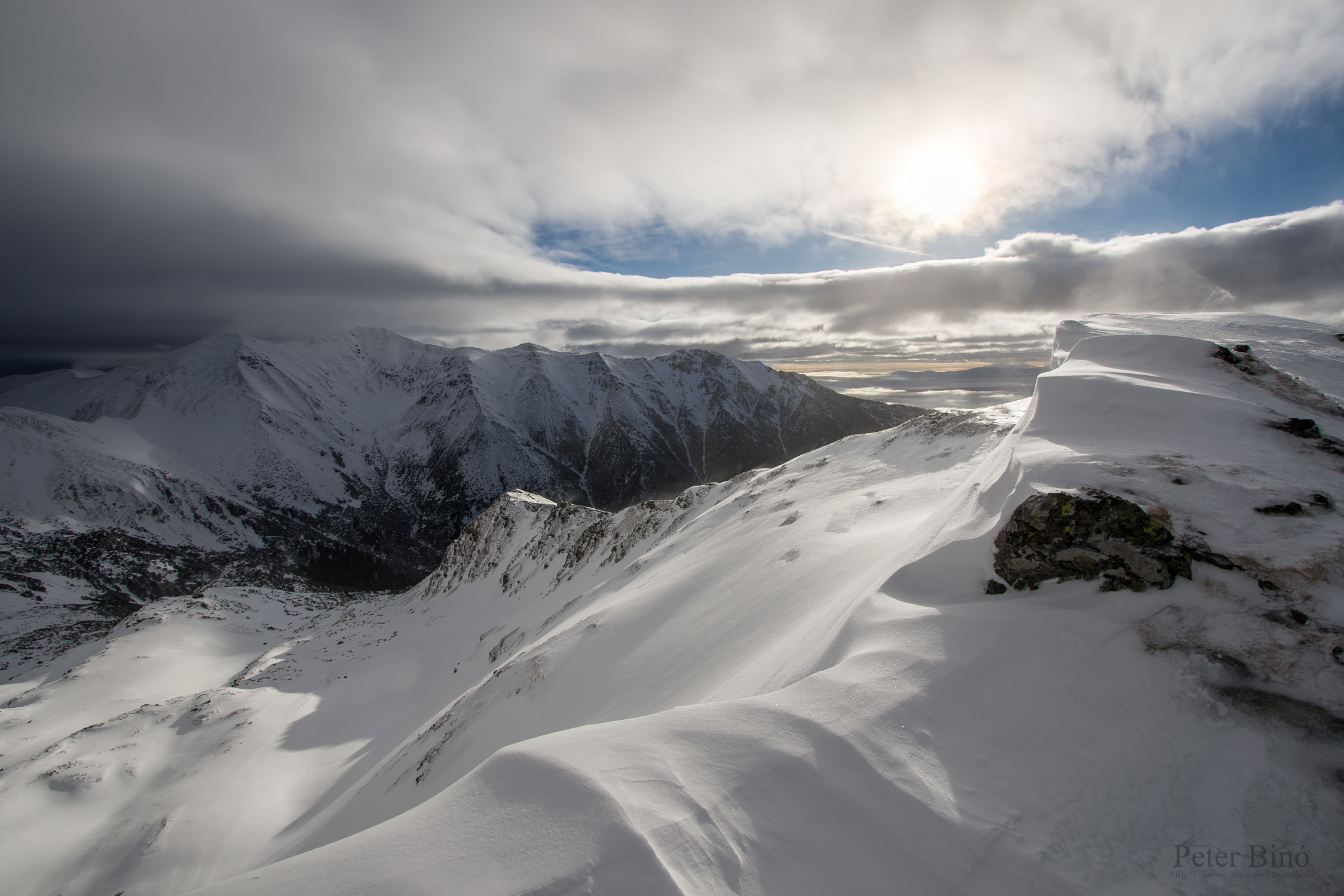 Snow, ice and cold wind I