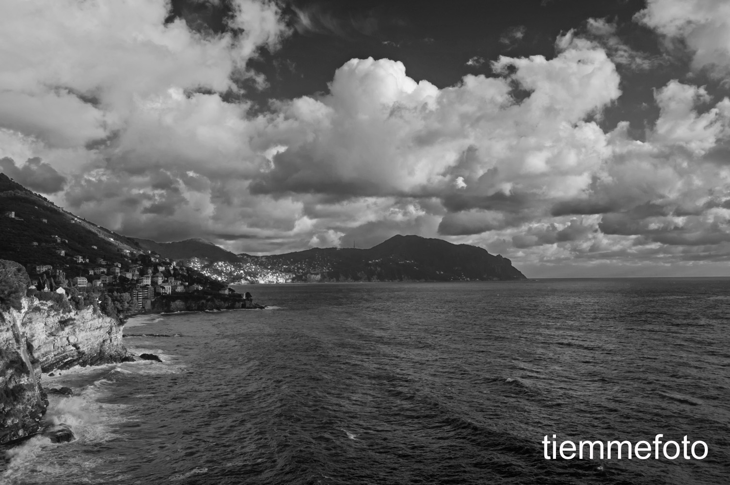 Nuvole sul Golfo Paradiso