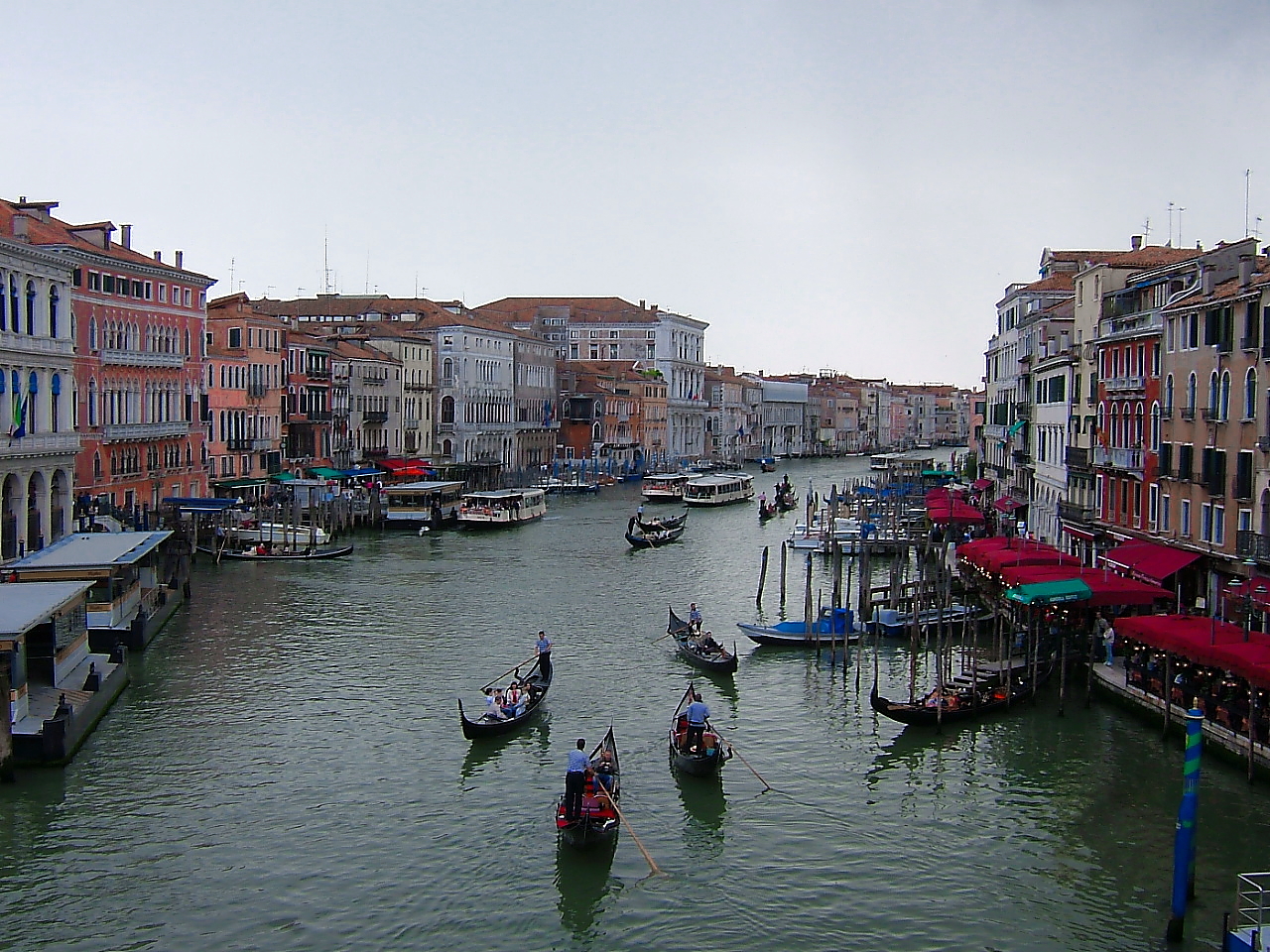 Venice in the rain ....