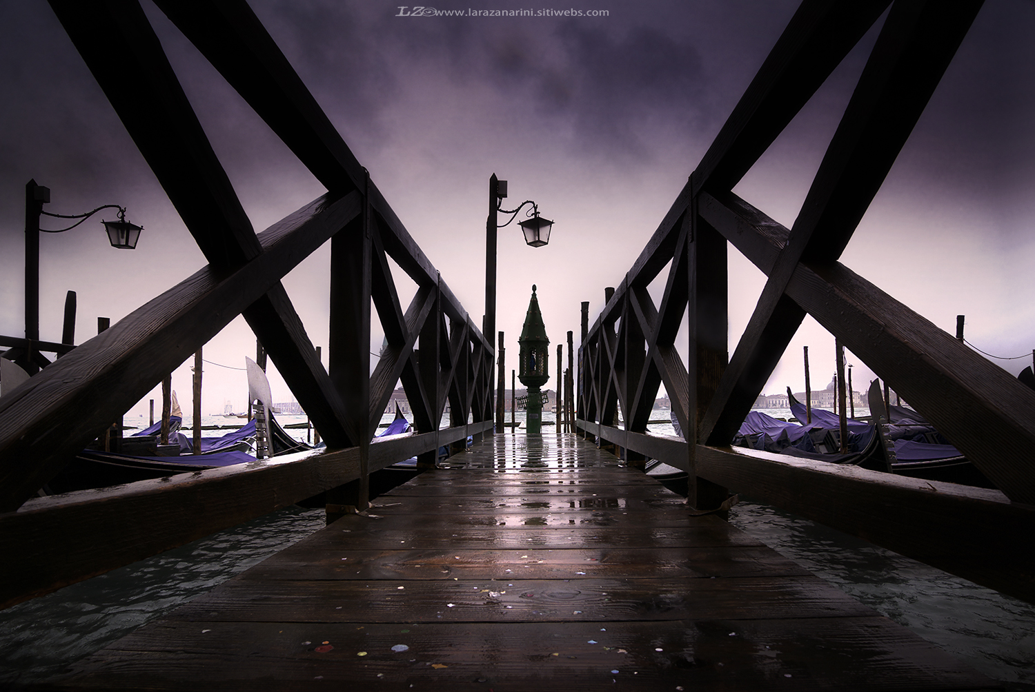 "In the arms of your channels ... where silently