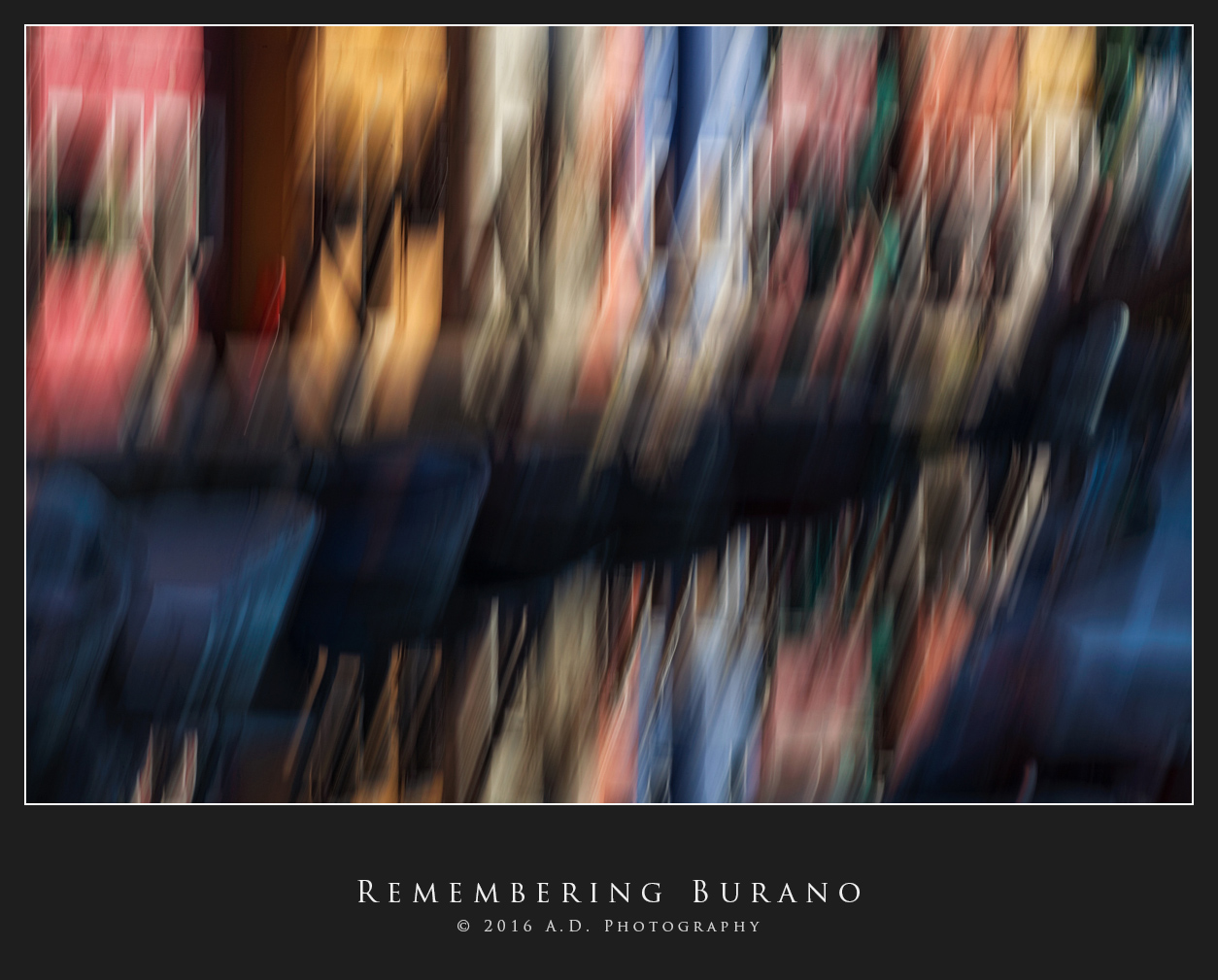 Remembering Burano