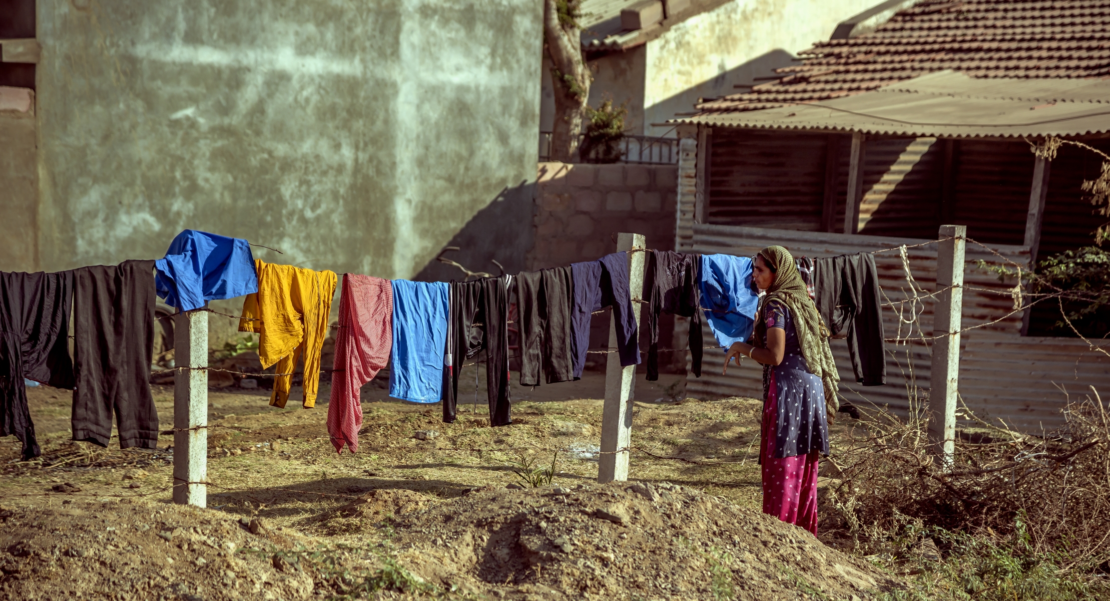 Gujarat 2015 - In un villaggio