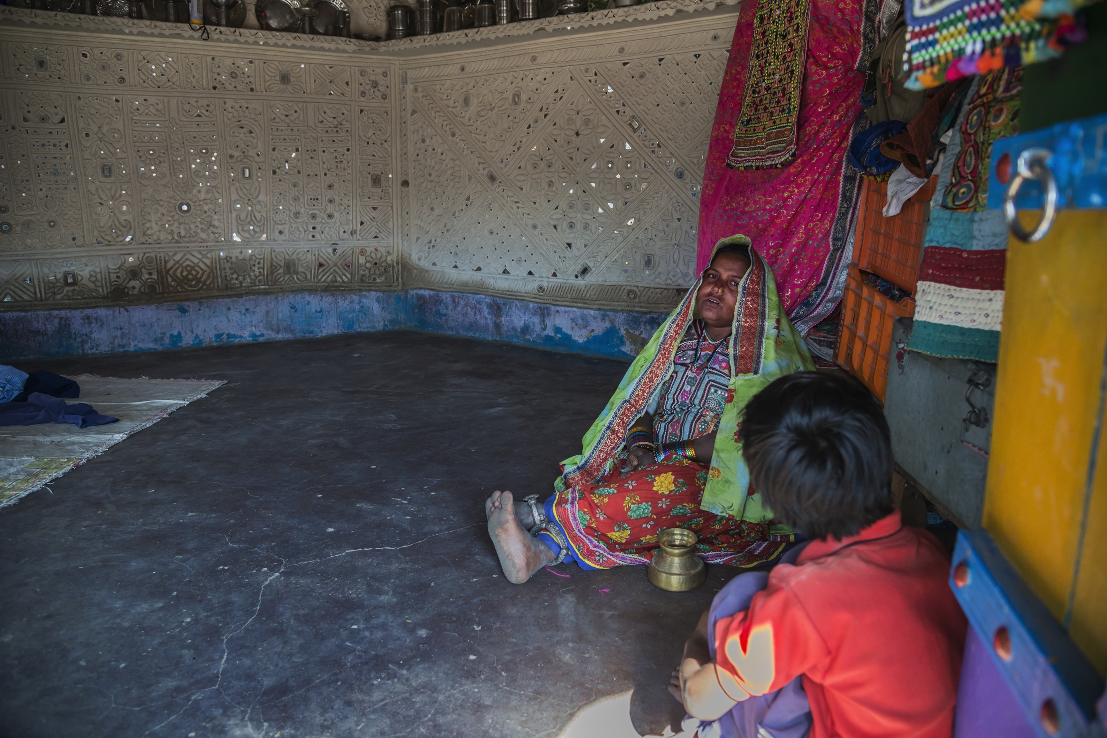 Gujarat 2015 - In un villaggio