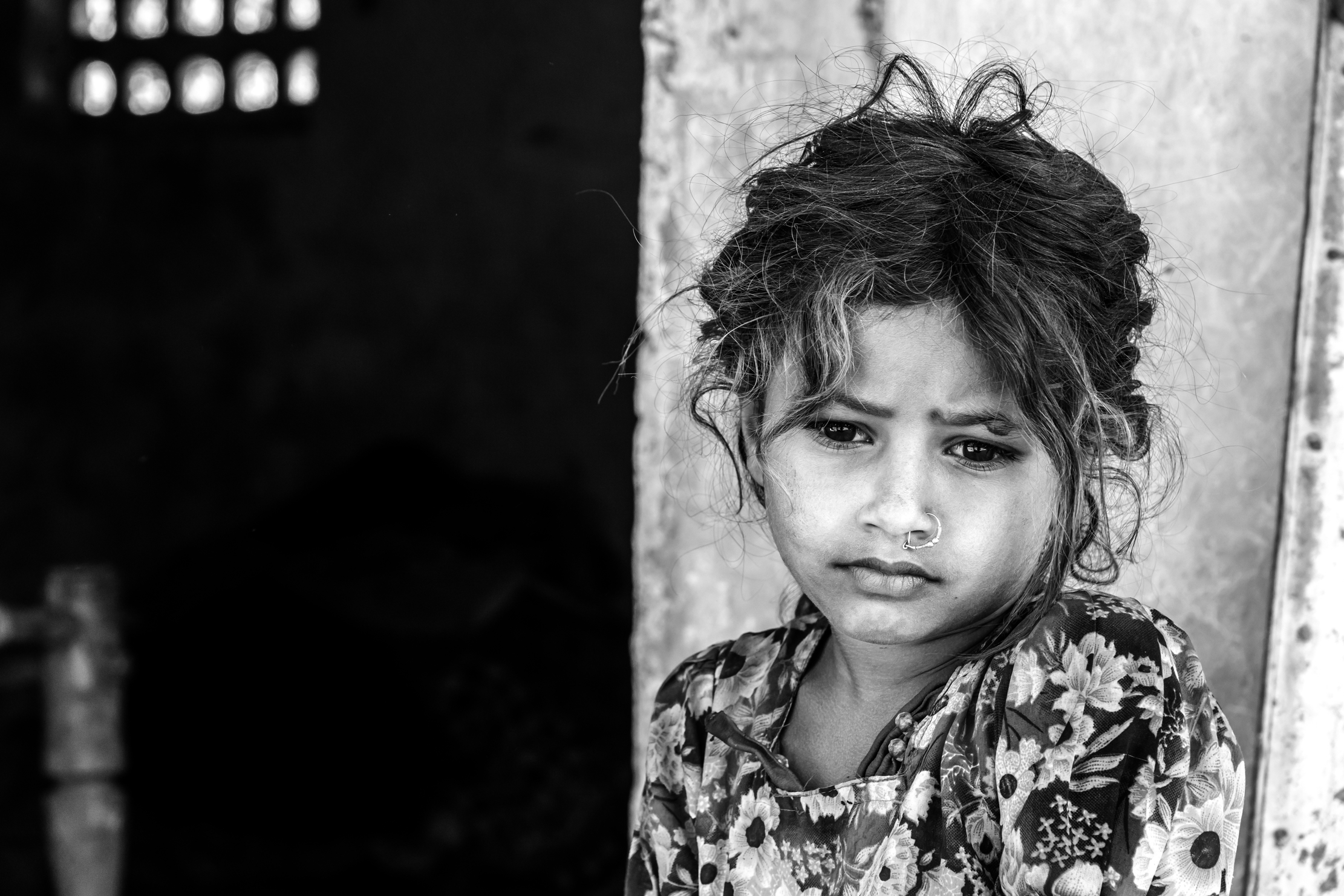 Gujarat 2015 - In un piccolo villaggio B&W