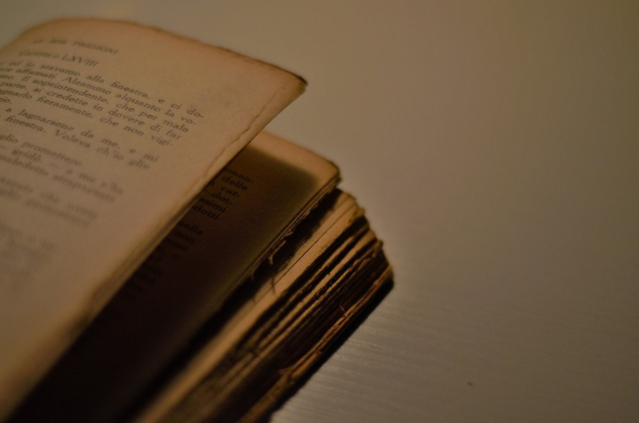 Vecchie pagine che raccontano nuove emozioni