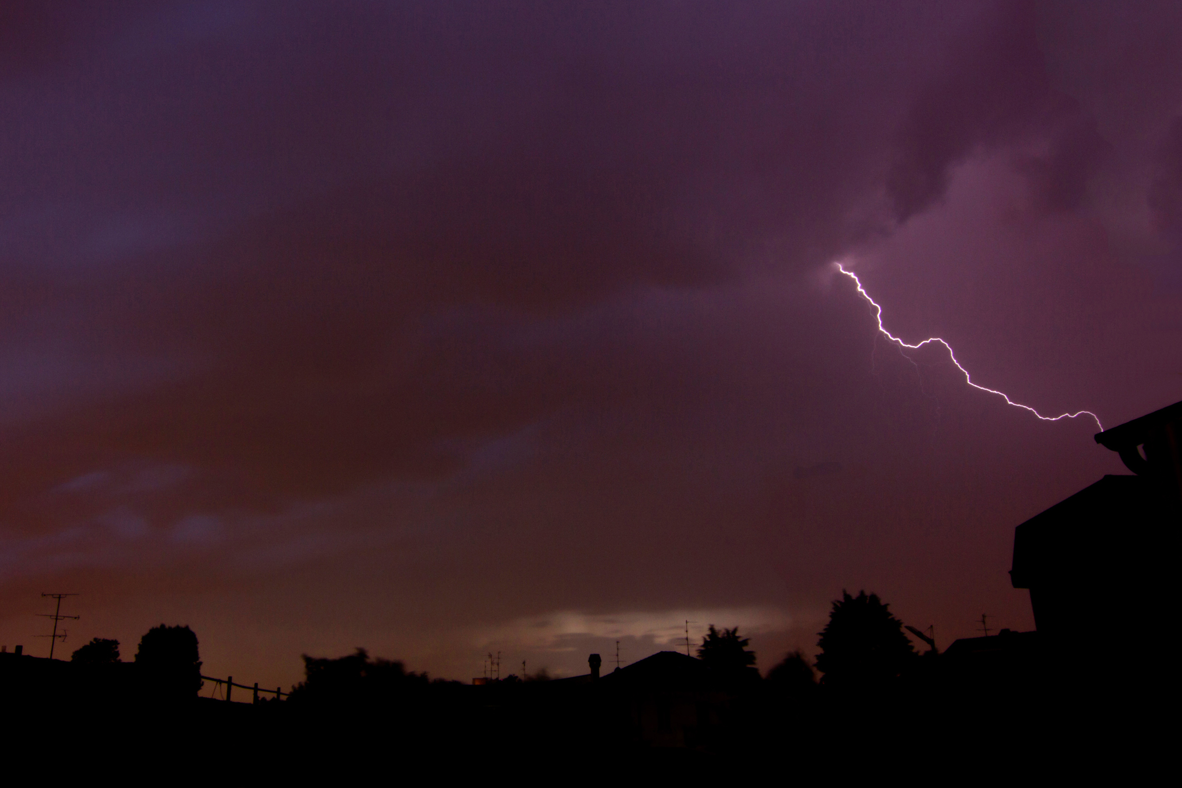 I fulmini colpiscono chi stà in alto